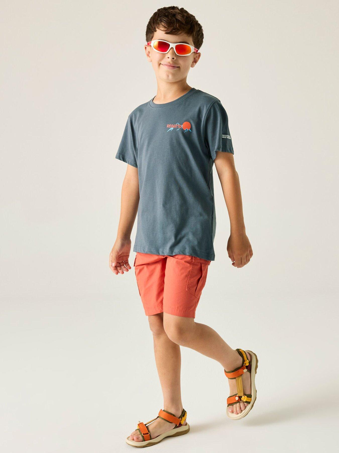 Image 3 of 7 of Regatta Boys Bosley T-shirt - Grey