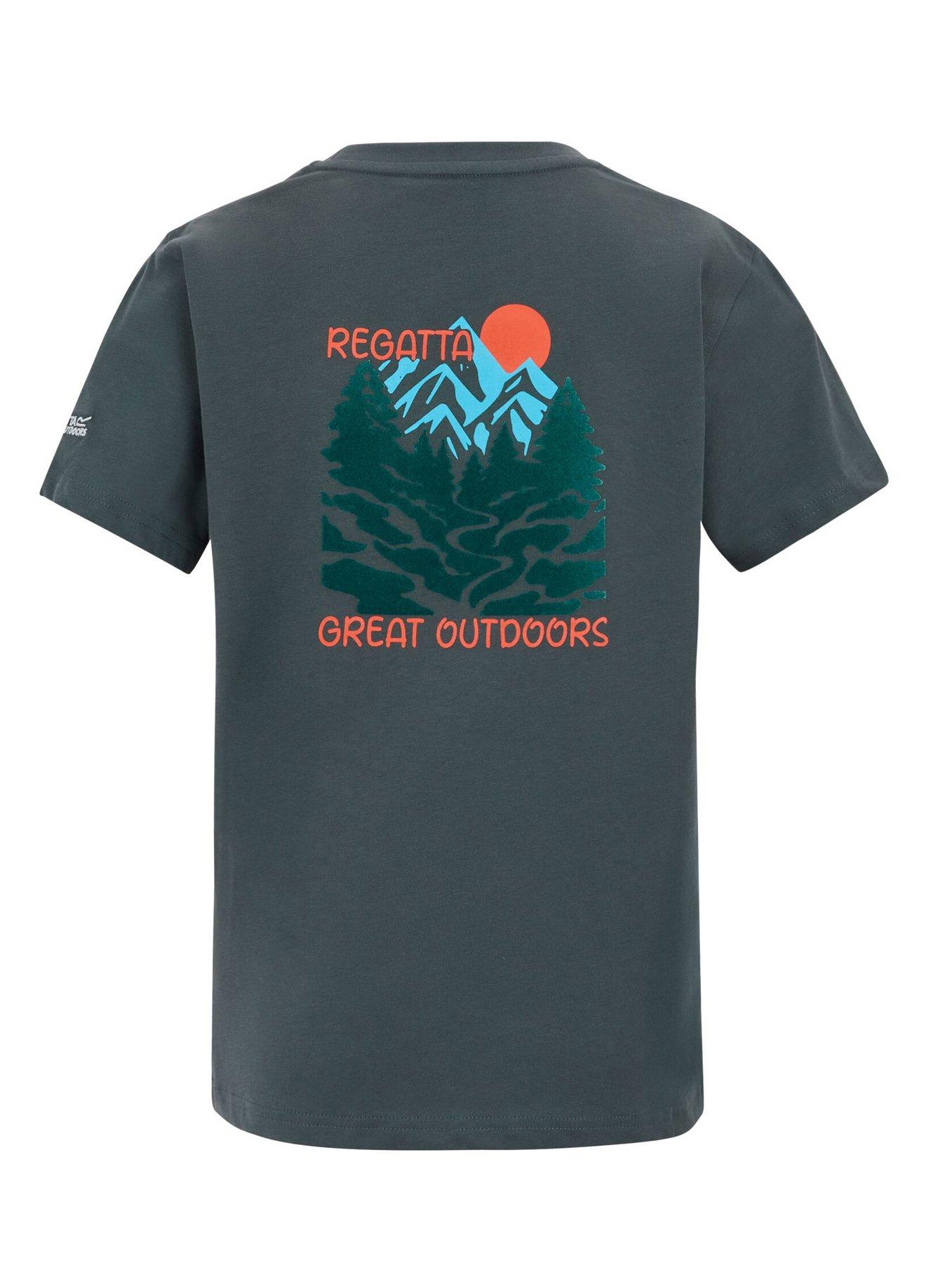 Image 6 of 7 of Regatta Boys Bosley T-shirt - Grey