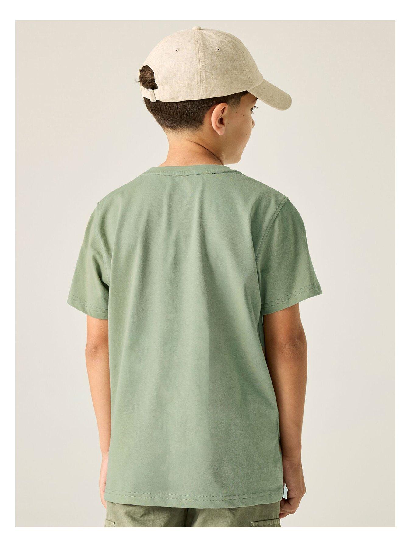 regatta-boys-bosley-t-shirt-greenstillFront