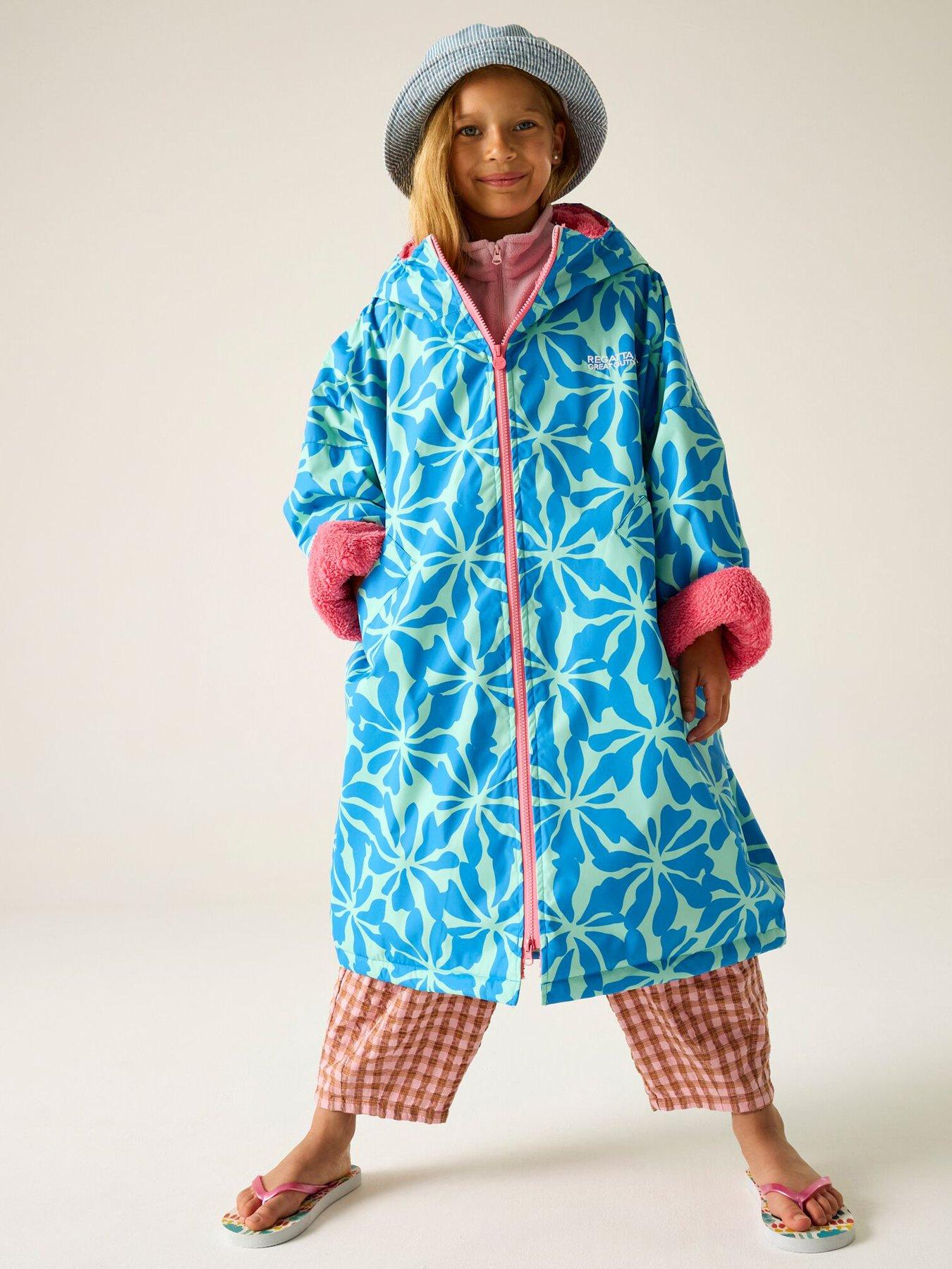 regatta-boys-waterproof-robe-bluefront
