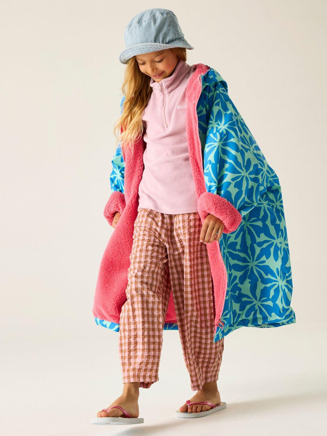 regatta-boys-waterproof-robe-blueback