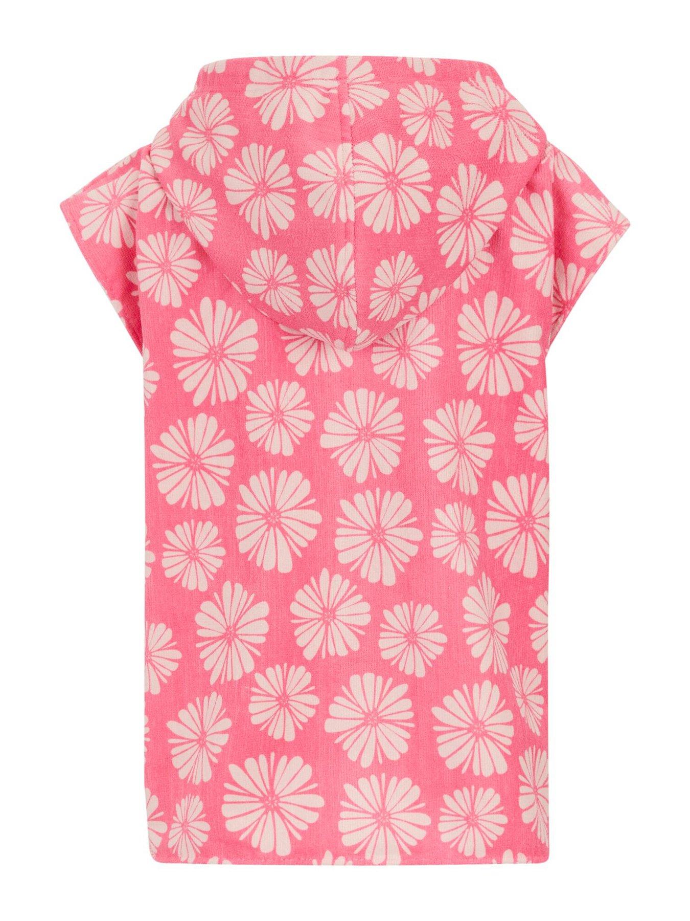Image 6 of 7 of Regatta Girls Towel Robe - Pink