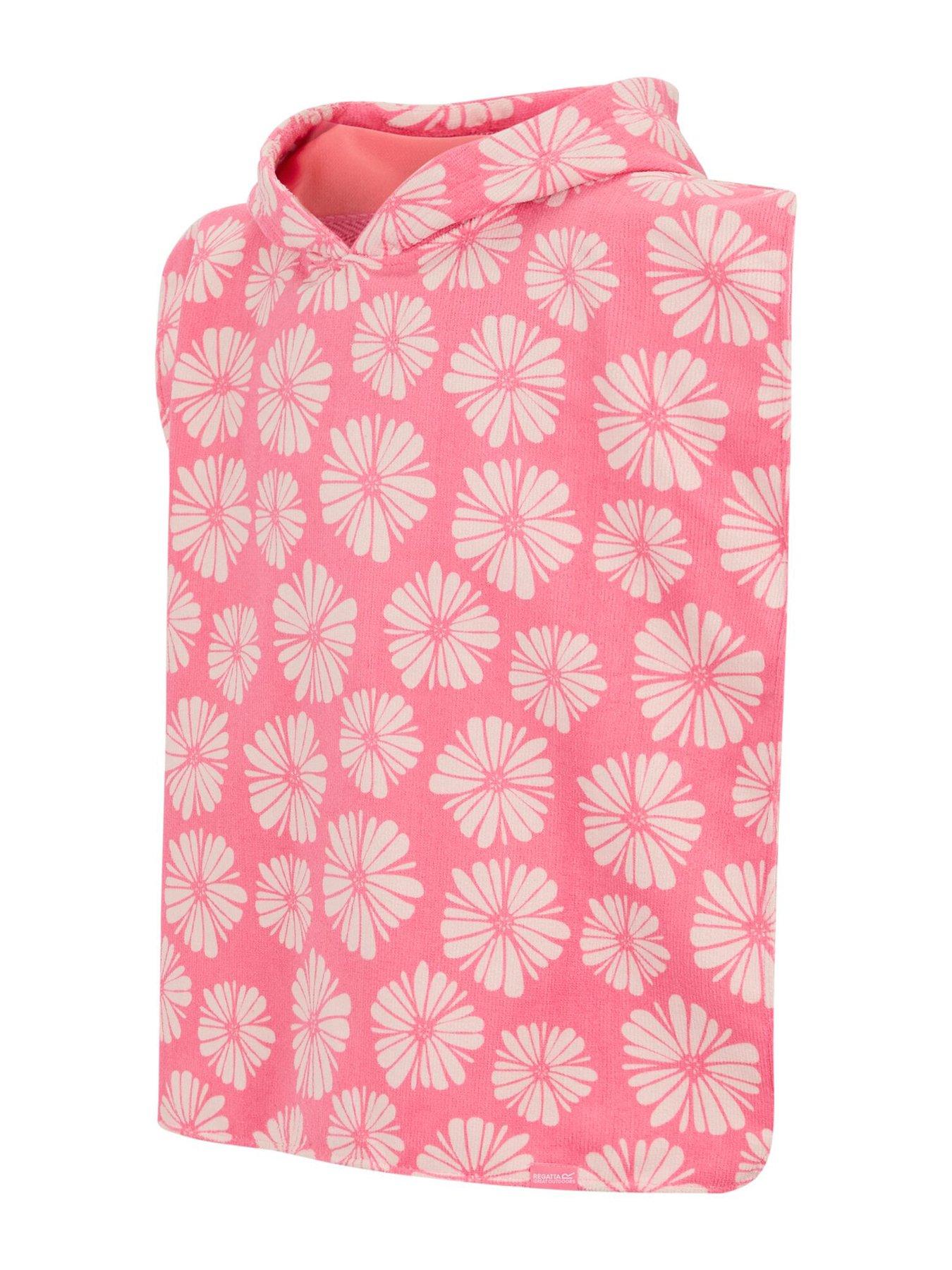 Image 7 of 7 of Regatta Girls Towel Robe - Pink