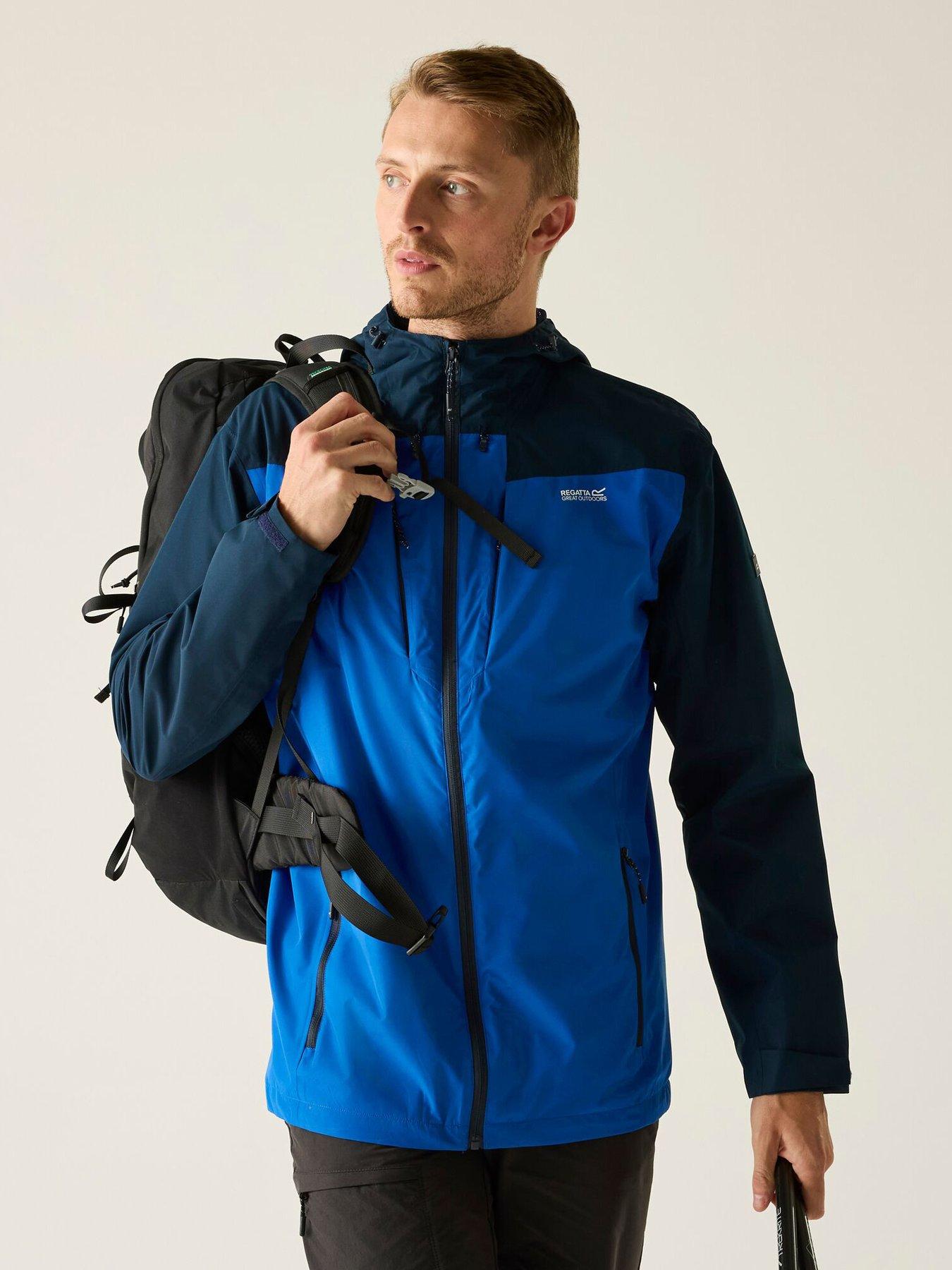 Image 1 of 7 of Regatta Mens Calderdale Jacket - Blue