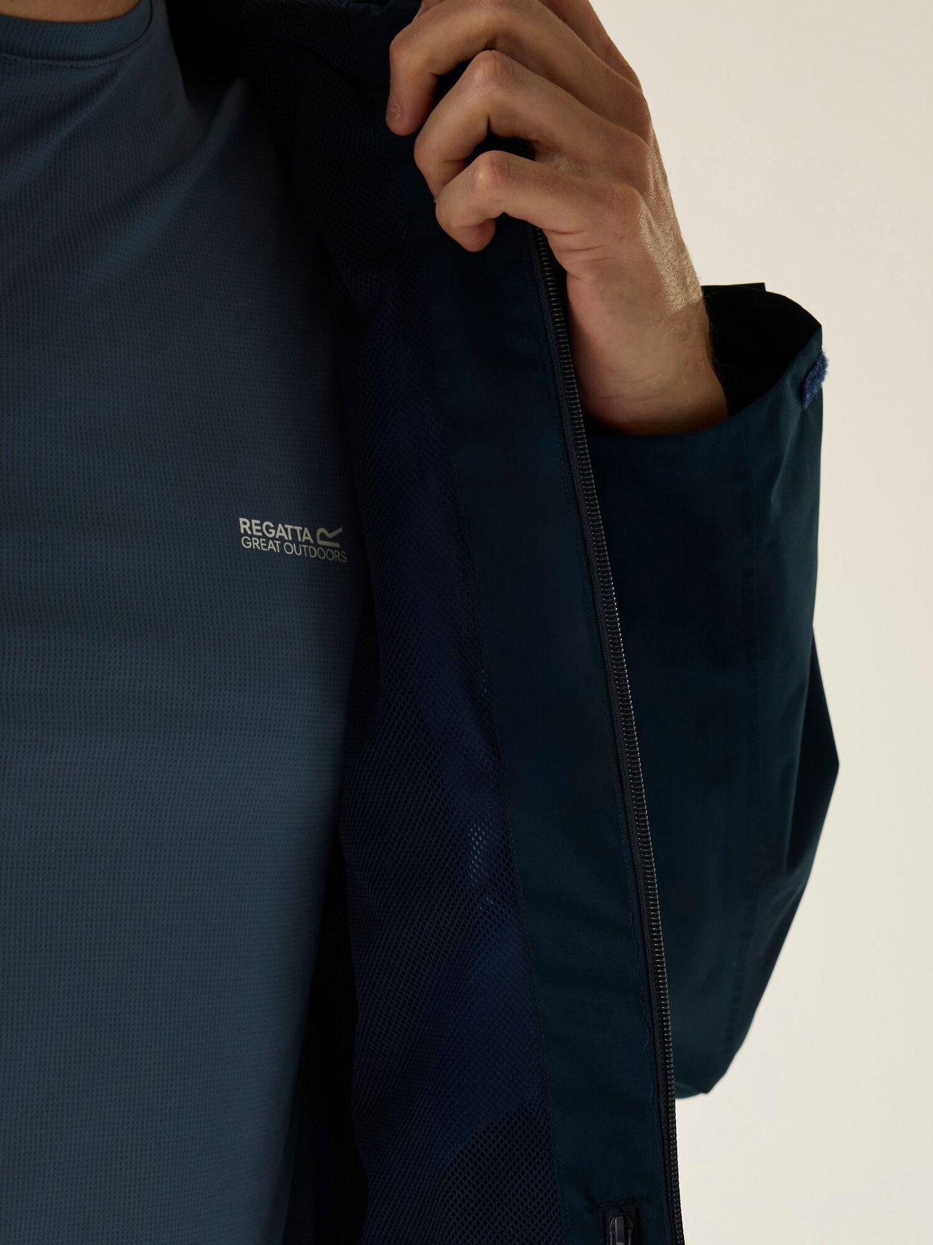Image 4 of 7 of Regatta Mens Calderdale Jacket - Blue