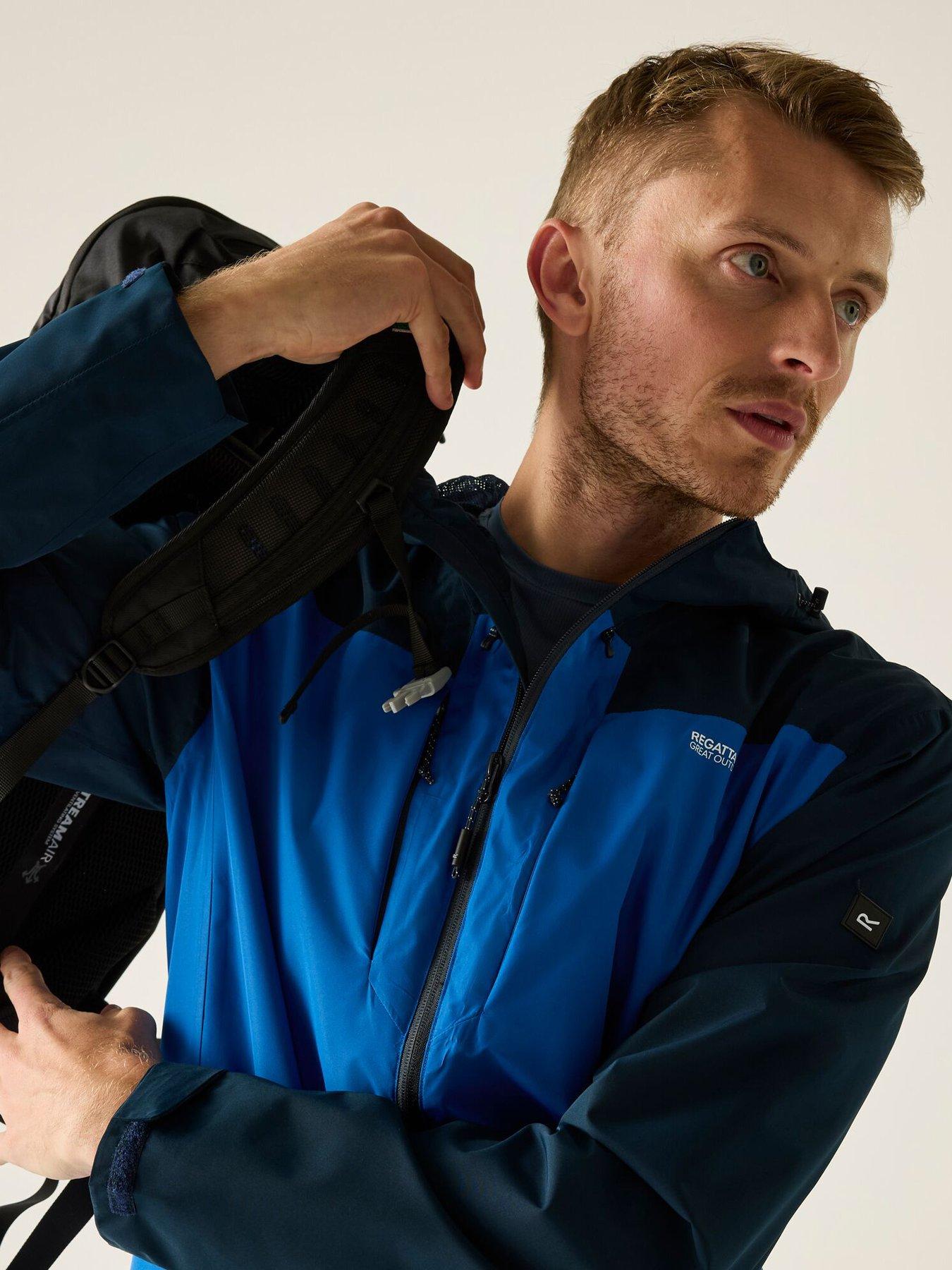 Image 6 of 7 of Regatta Mens Calderdale Jacket - Blue