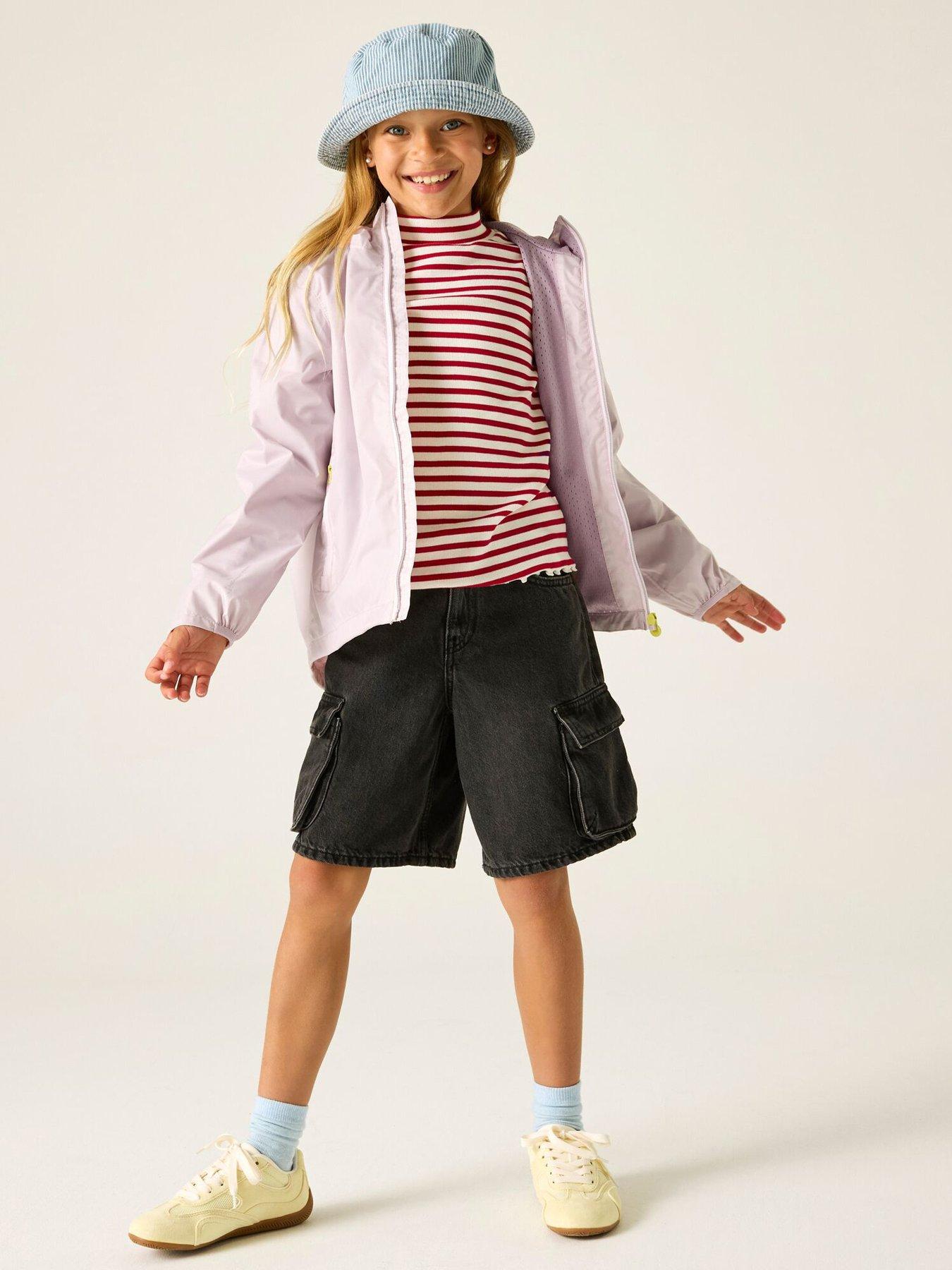 regatta-girls-lever-jacket-pinkdetail