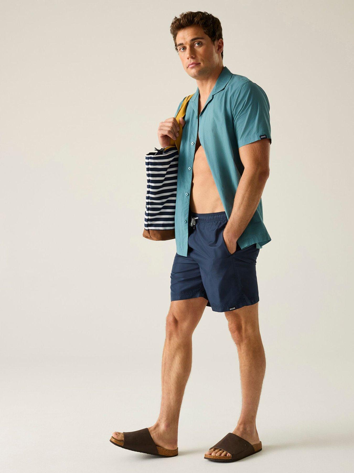 Image 6 of 7 of Regatta Mens Mackleyna Swim Shorts - Navy