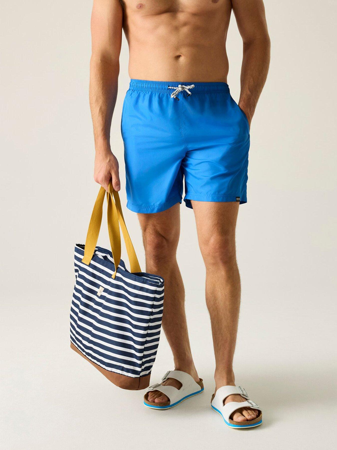 Image 1 of 7 of Regatta Mens Mackleyna Swim Shorts - Blue