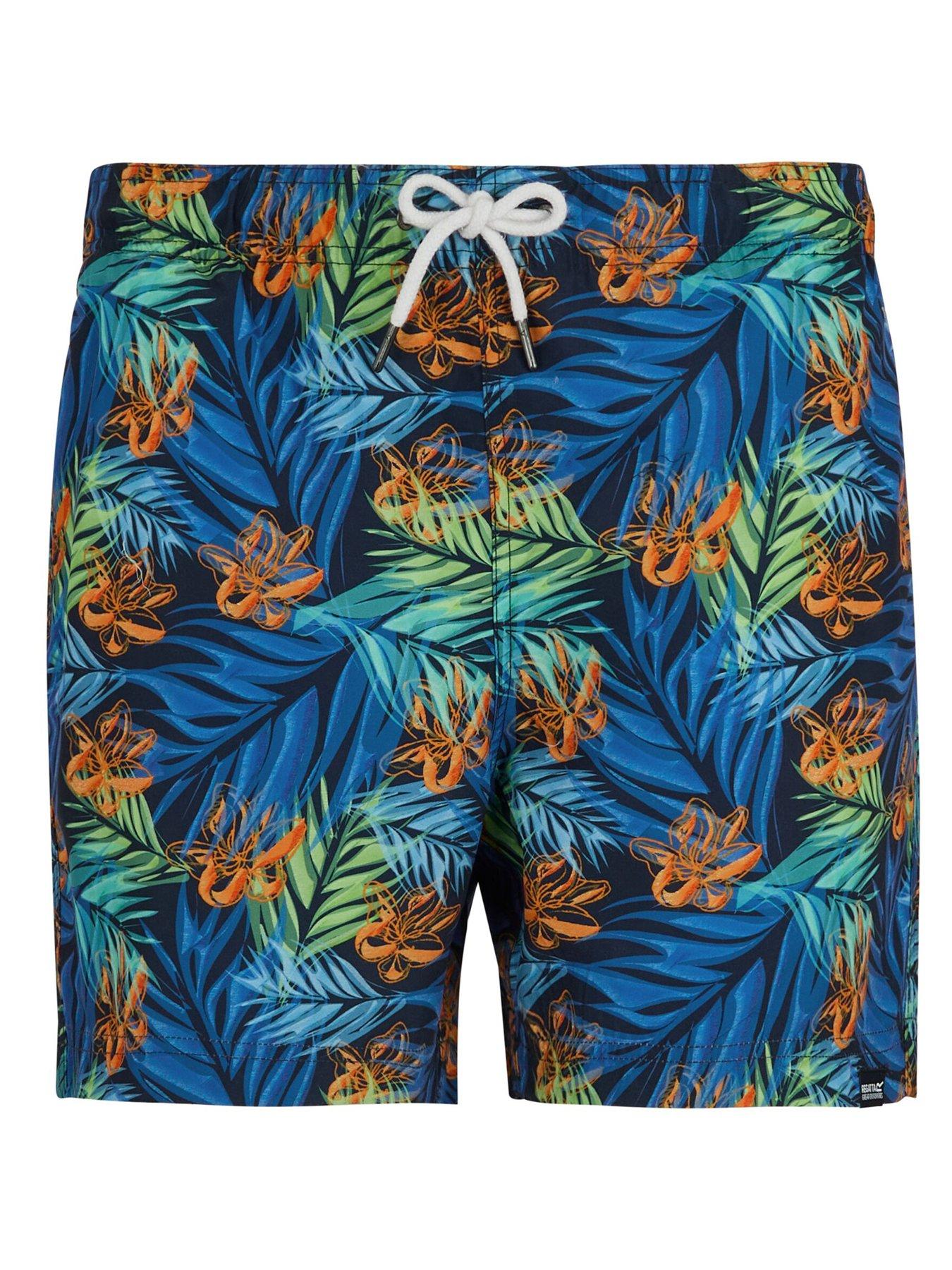Image 6 of 7 of Regatta Mens Loras Swim Shorts - Navy