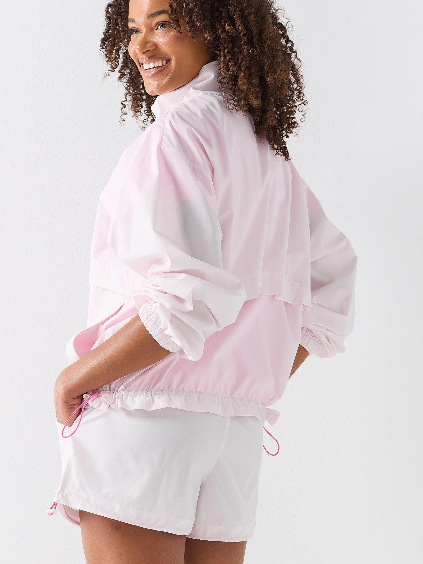 Image 6 of 6 of New Balance Womens Trackside Woven Jacket - Pink