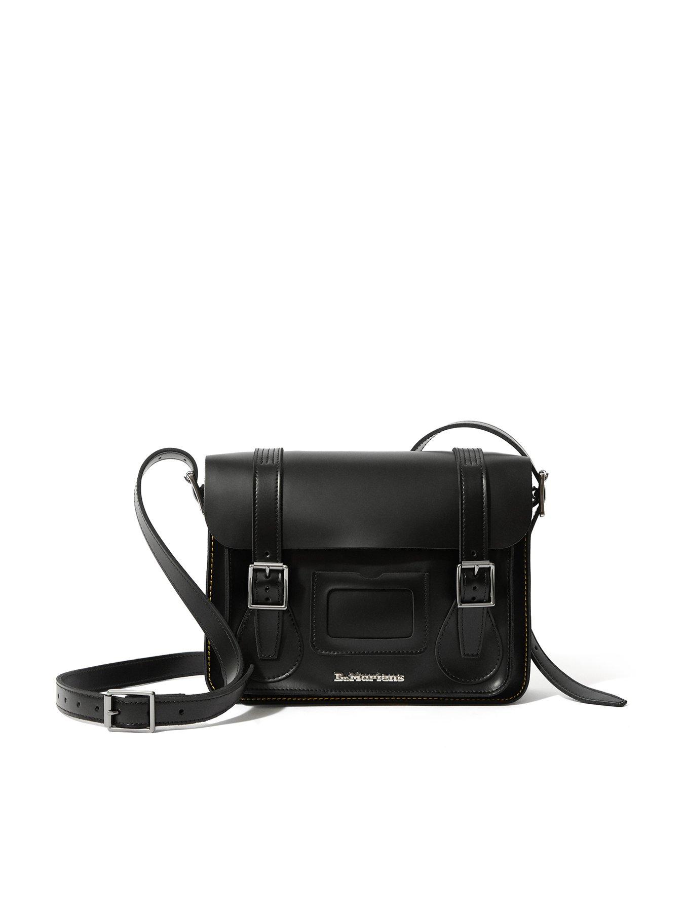 Image 1 of 6 of Dr Martens Black Satchel Bag