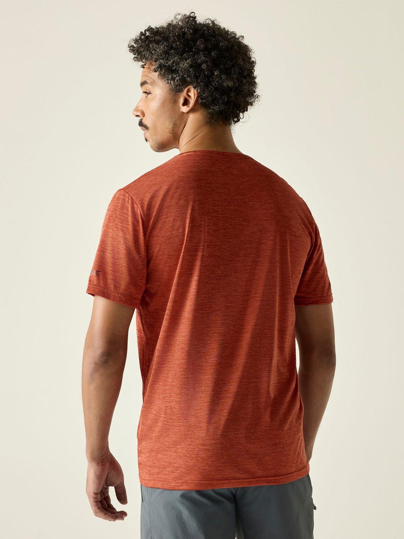 Image 2 of 6 of Regatta Mens Fingal Edition T-Shirt - Orange