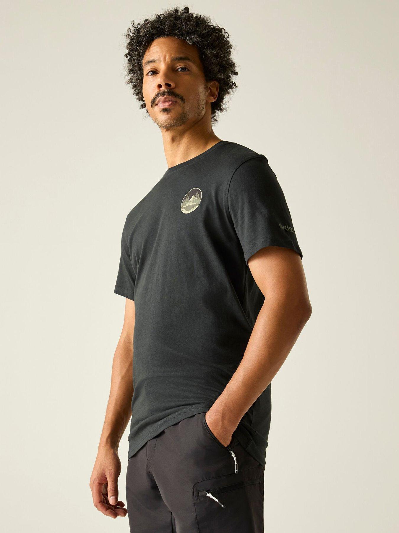 Regatta Mens Breezed T-shirt - Grey