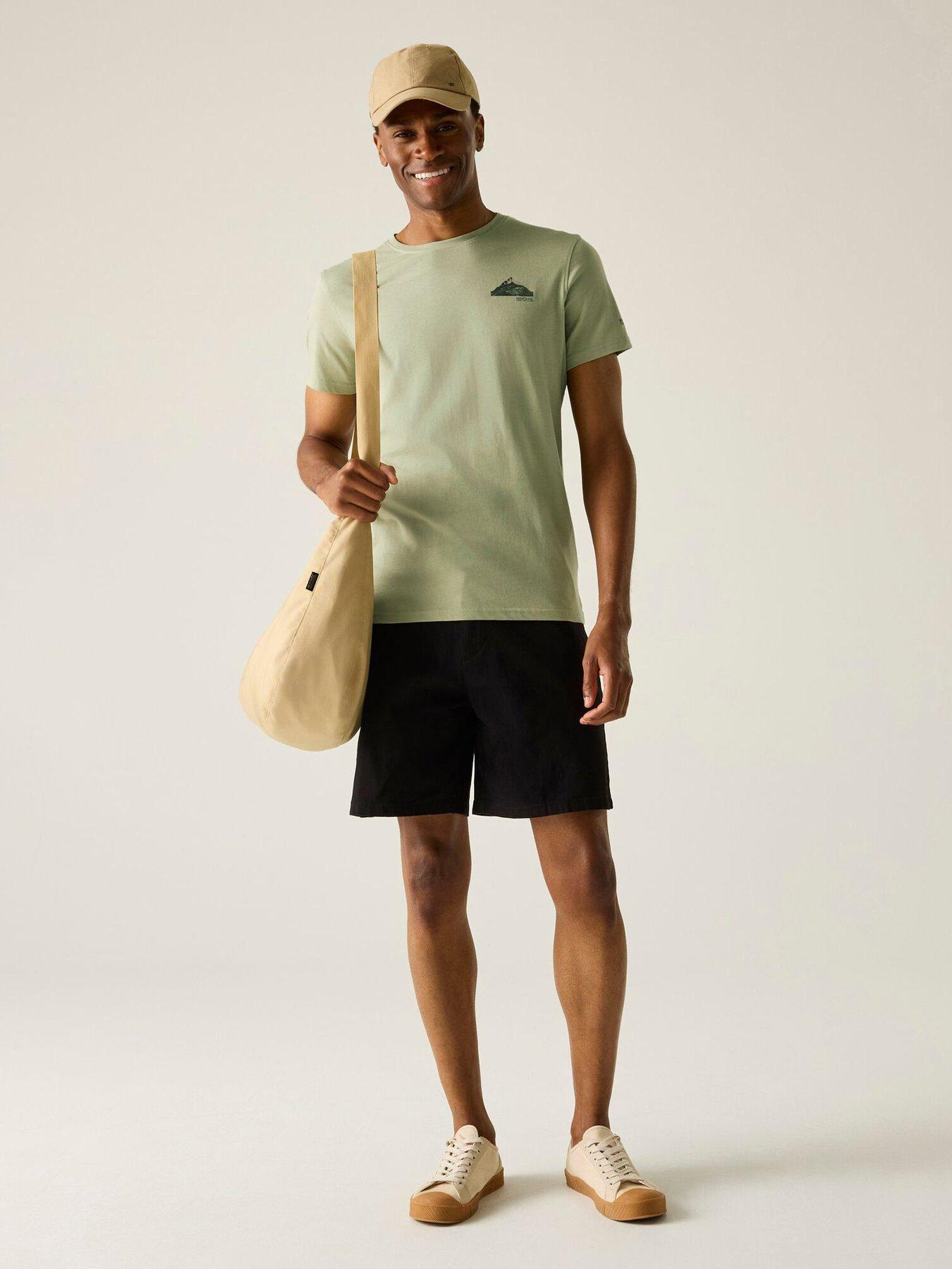 Image 3 of 6 of Regatta Mens Breezed T-shirt - Green