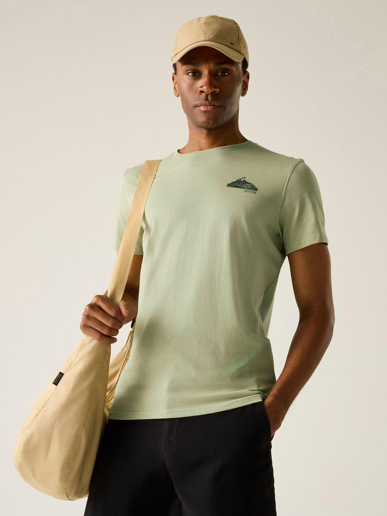 Image 4 of 6 of Regatta Mens Breezed T-shirt - Green