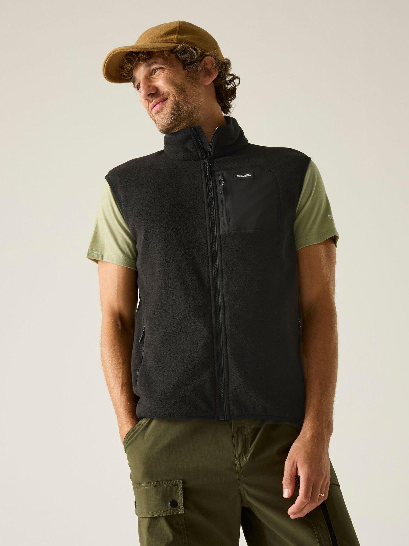 Image 1 of 7 of Regatta Mens Frankie Fleece Gilet - Black