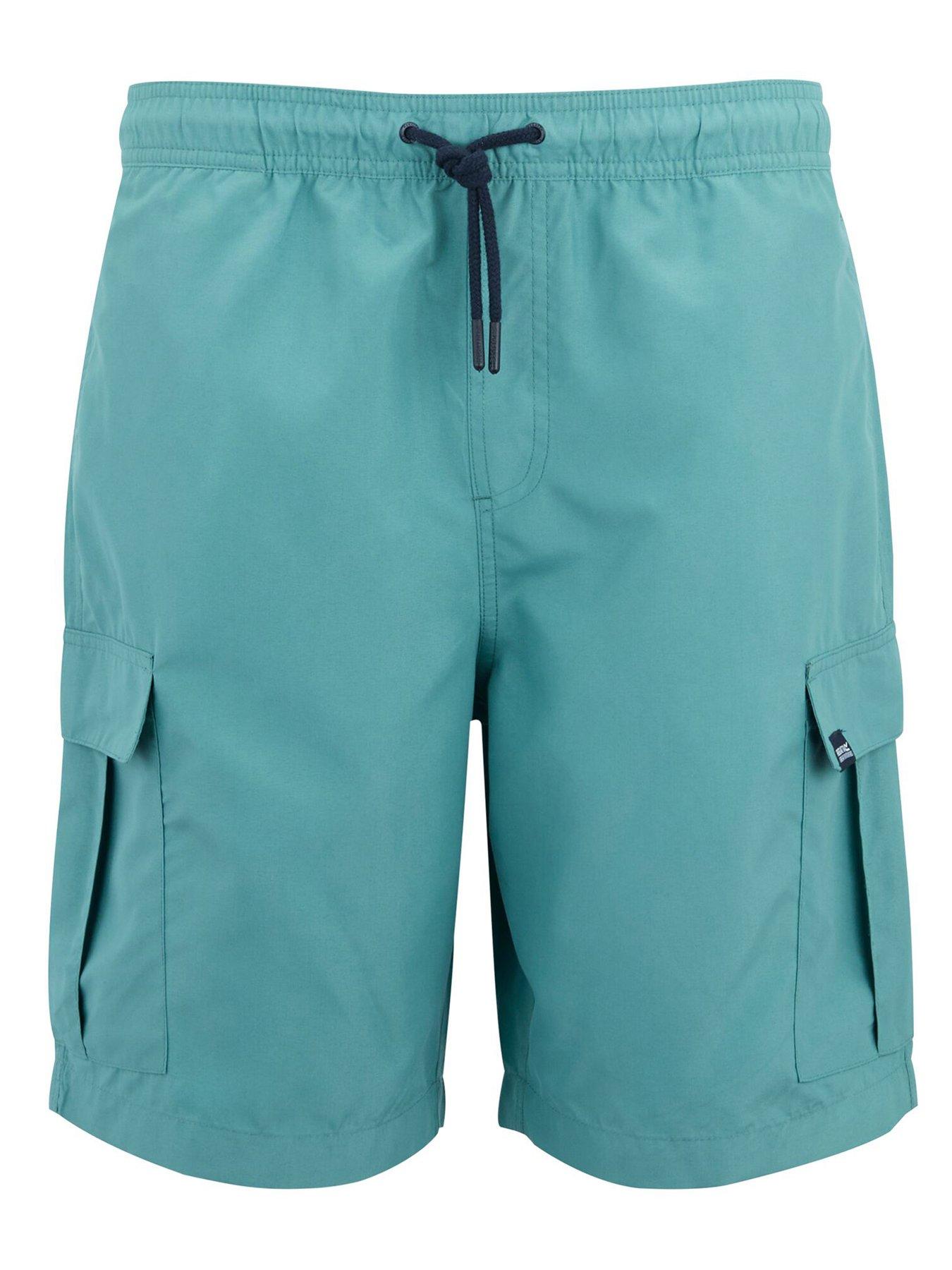 Image 7 of 7 of Regatta Mens Blanmont Swim Shorts - Green