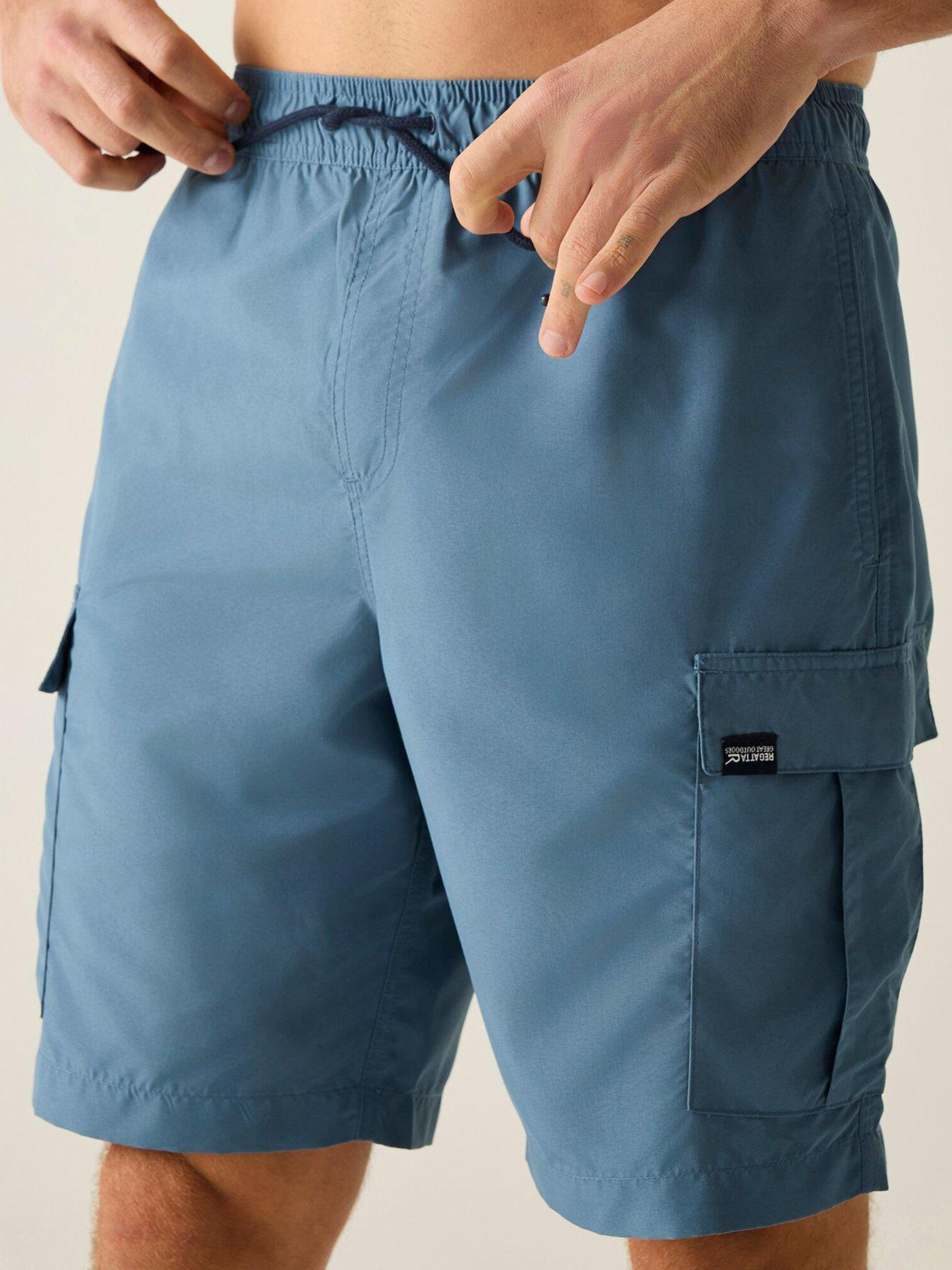 Image 6 of 7 of Regatta Mens Blanmont Swim Shorts - Blue