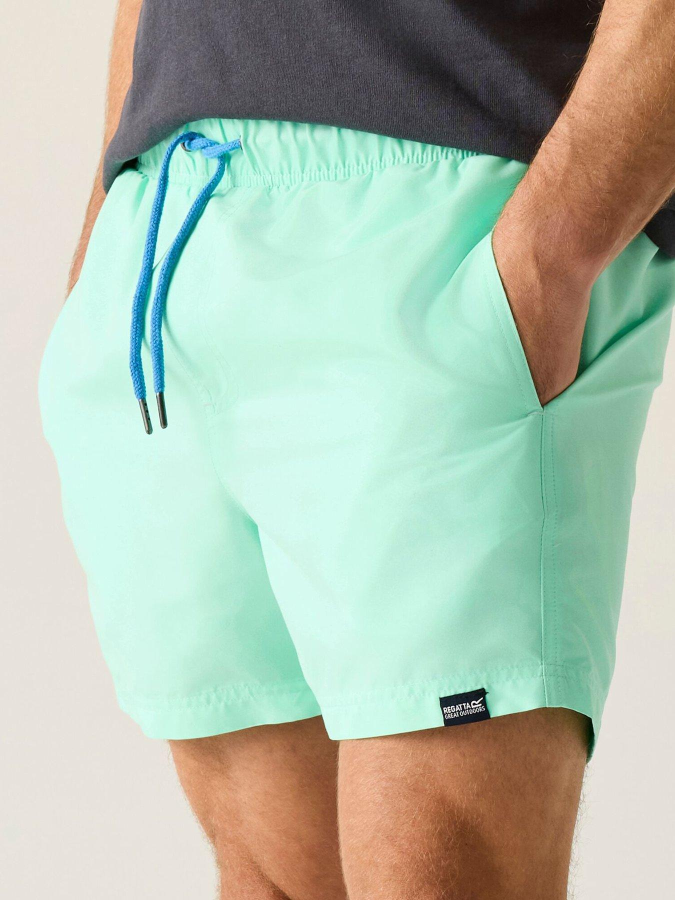Image 4 of 7 of Regatta Mens Mawson Iii Swim Shorts - Green