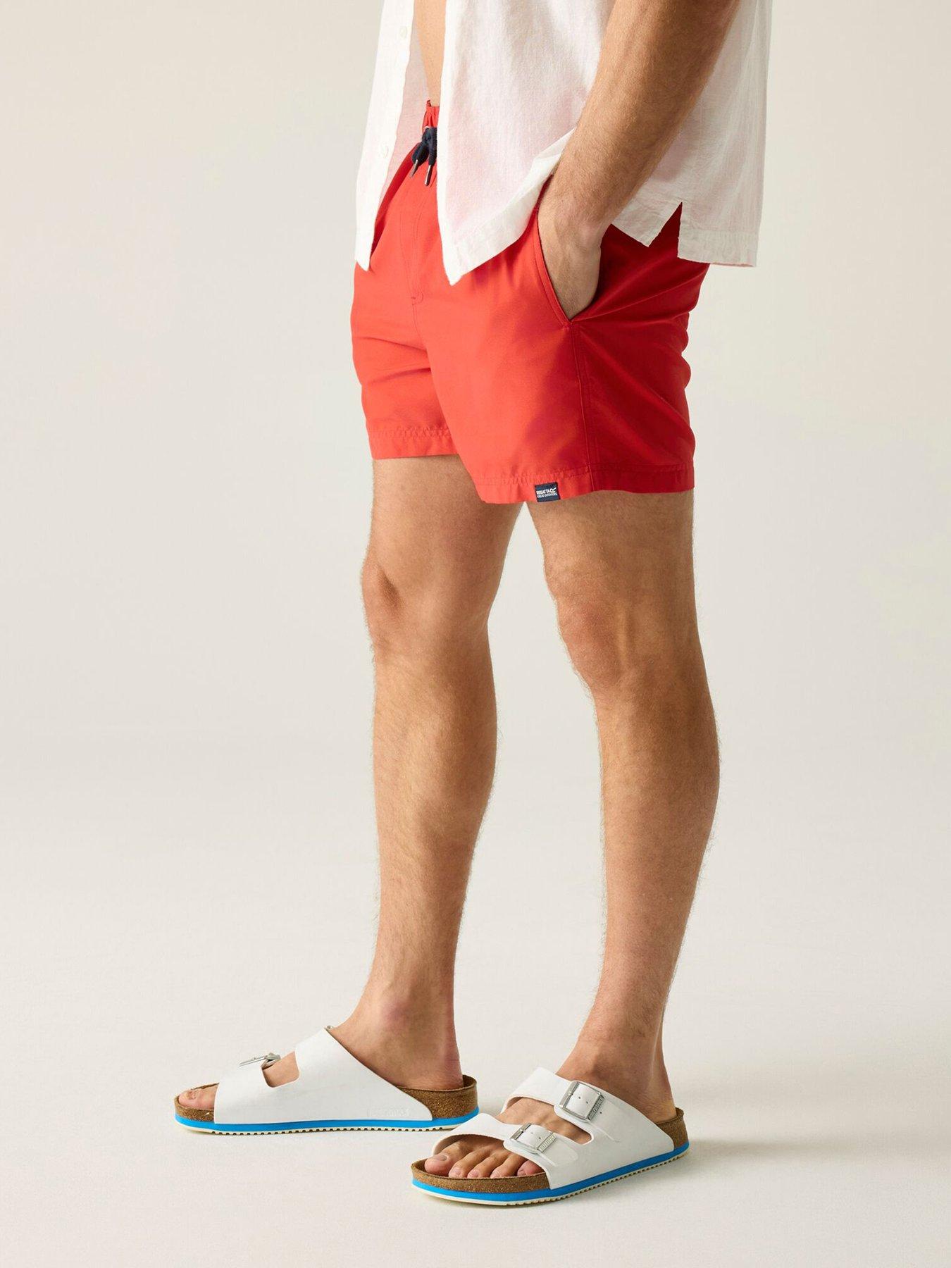 Image 4 of 7 of Regatta Mens Mawson IIi Swim Shorts - Red
