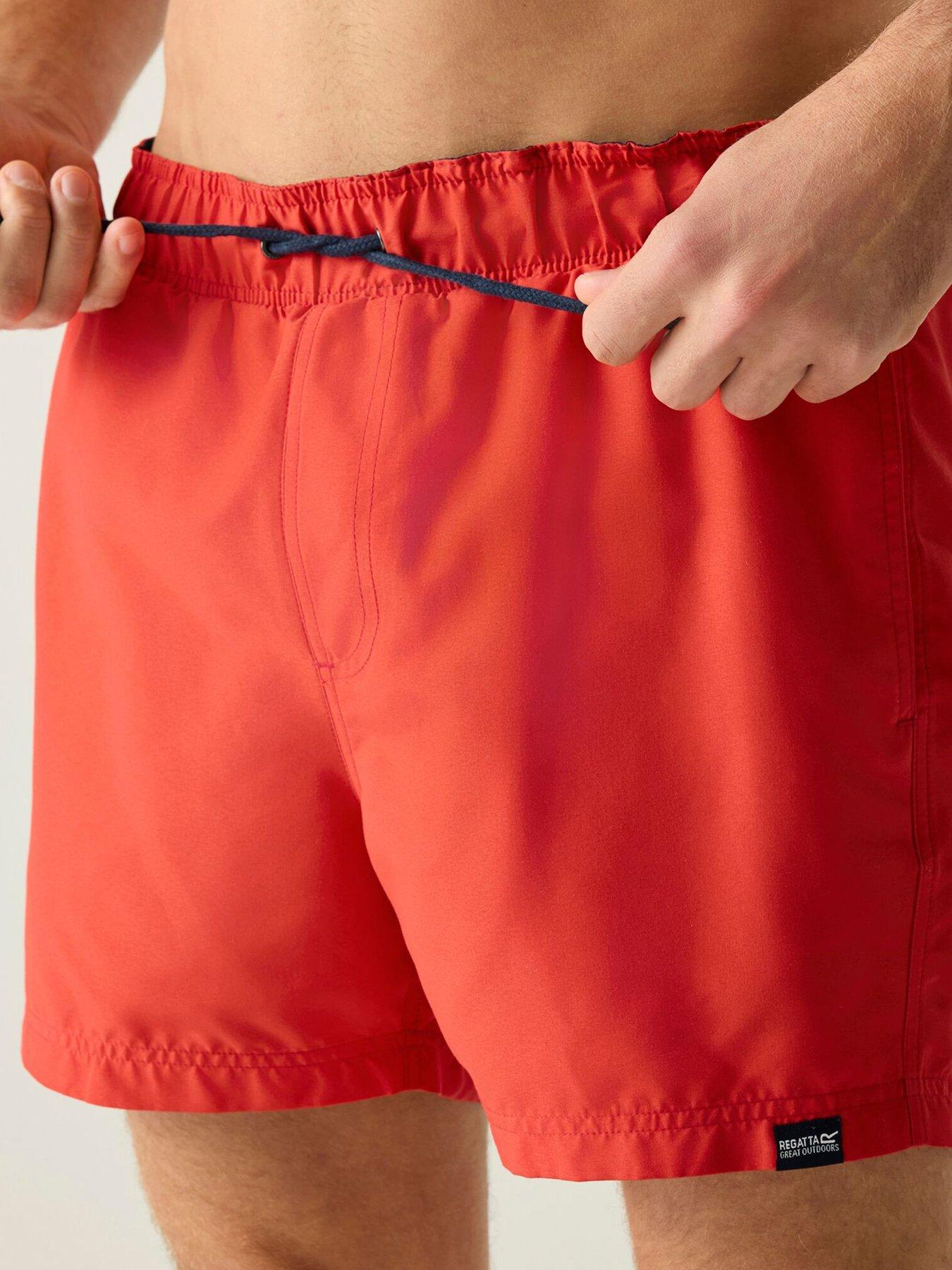 Image 5 of 7 of Regatta Mens Mawson IIi Swim Shorts - Red