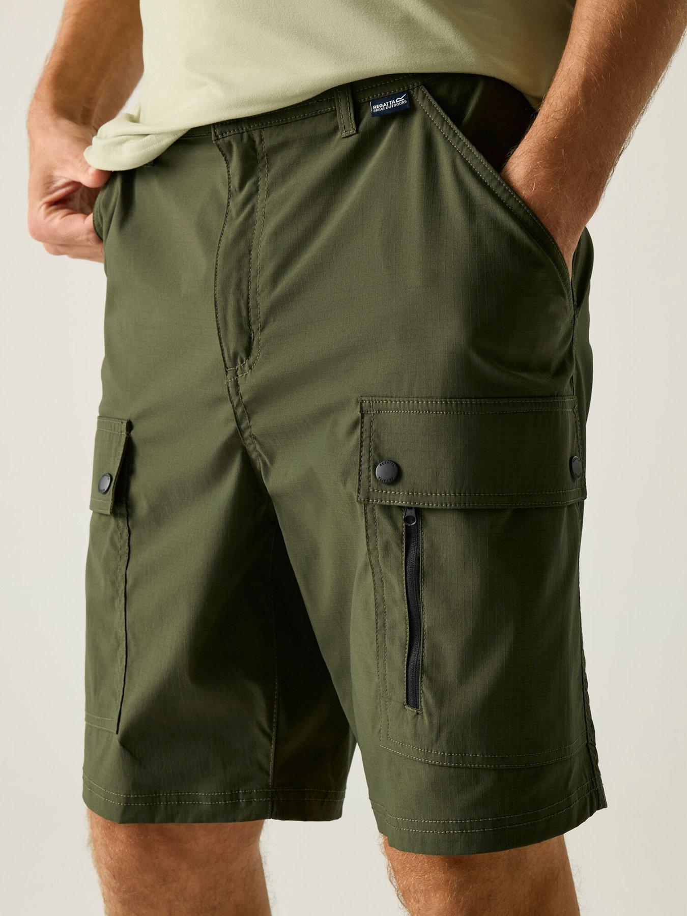regatta-mens-arlery-shorts-greenoutfit