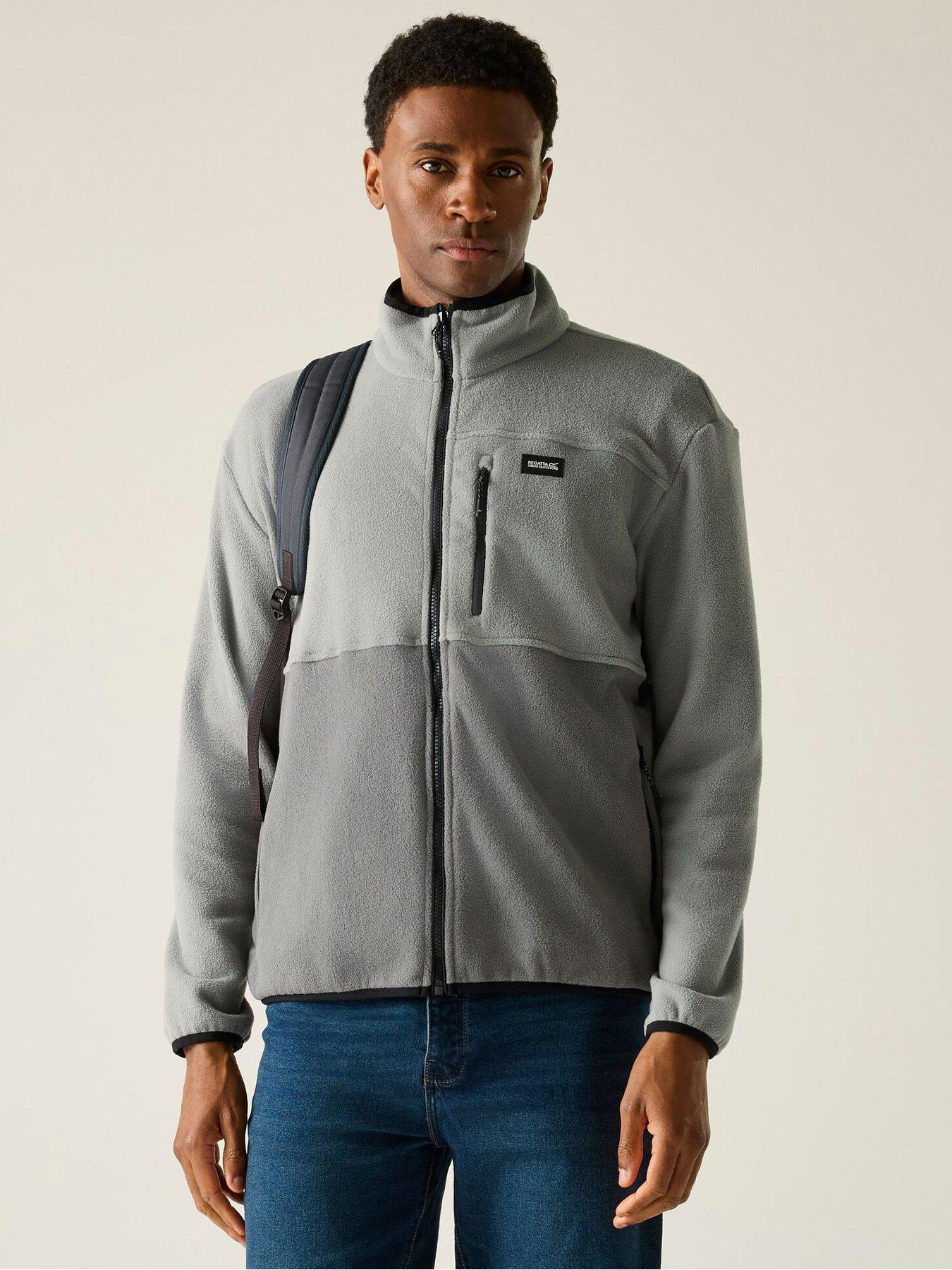 regatta-mens-frankie-colour-block-fleece-grey