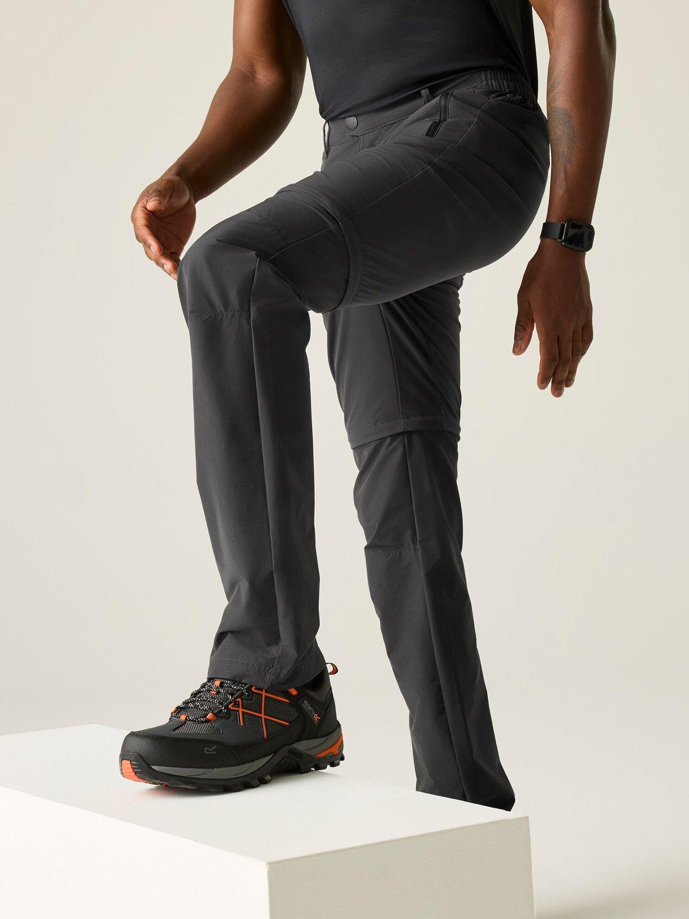 regatta-mens-highton-ii-zip-off-trousers-greyfront