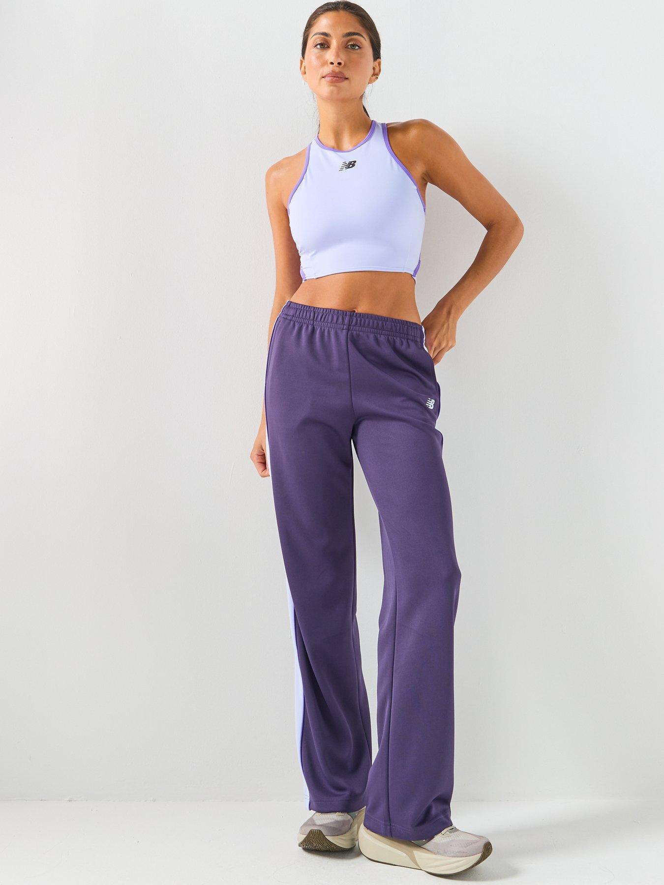 Image 3 of 6 of New Balance Womens Interlock Pant -Blue