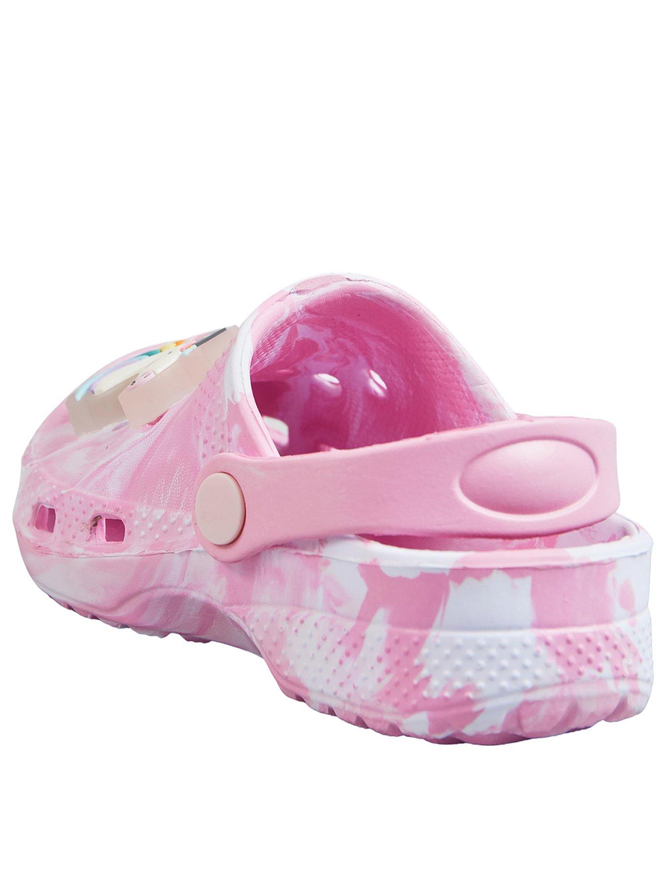 Image 3 of 4 of The Very Collection Unicorn Character Light Up Mule Sandal - Pink
