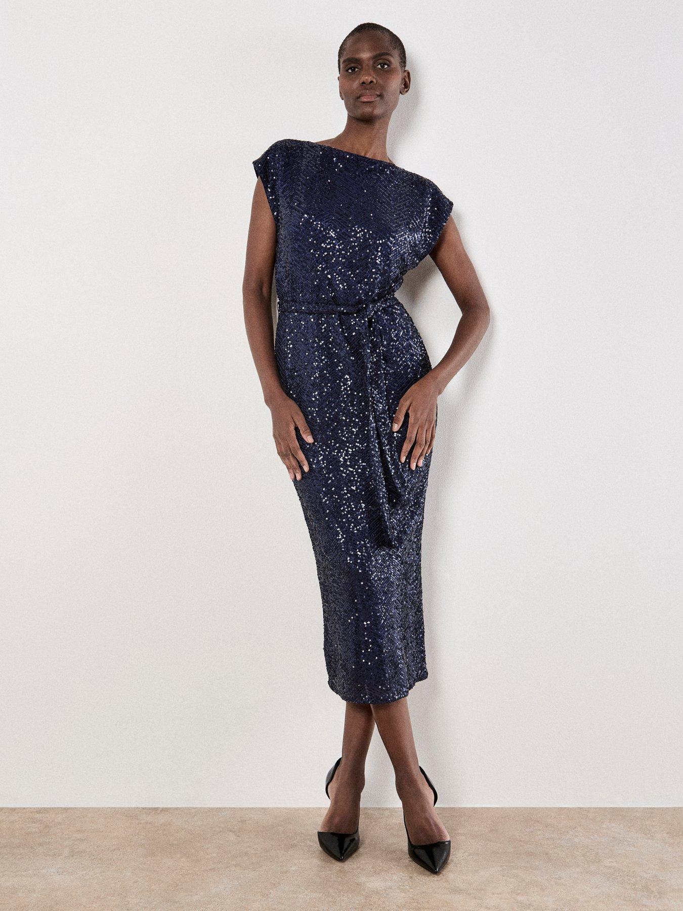 chinese dress ladies 5D x Stellar Dust Chevron Maxi Dress