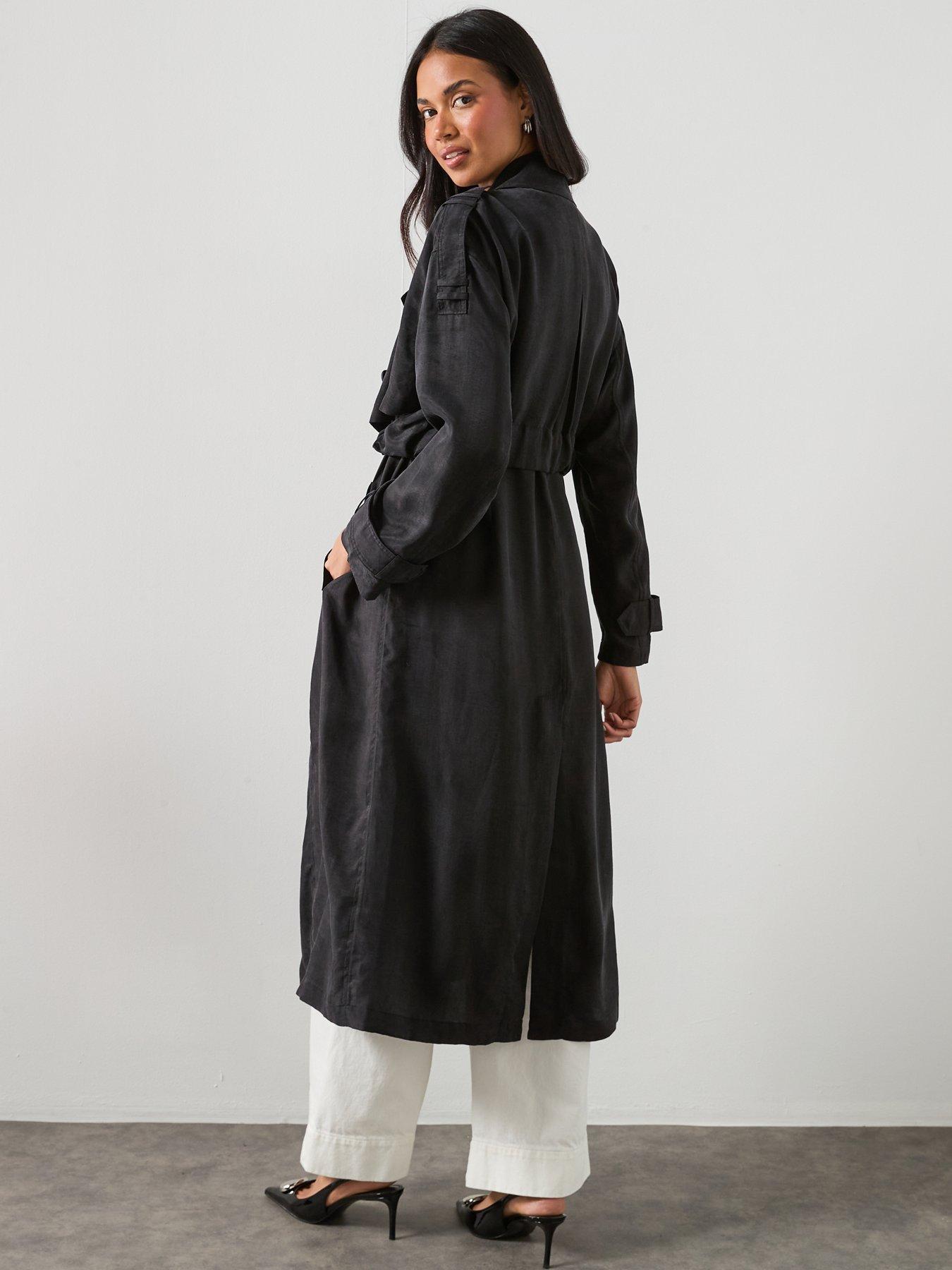 allsaints-linnie-lightweight-trench-coat-blackstillFront