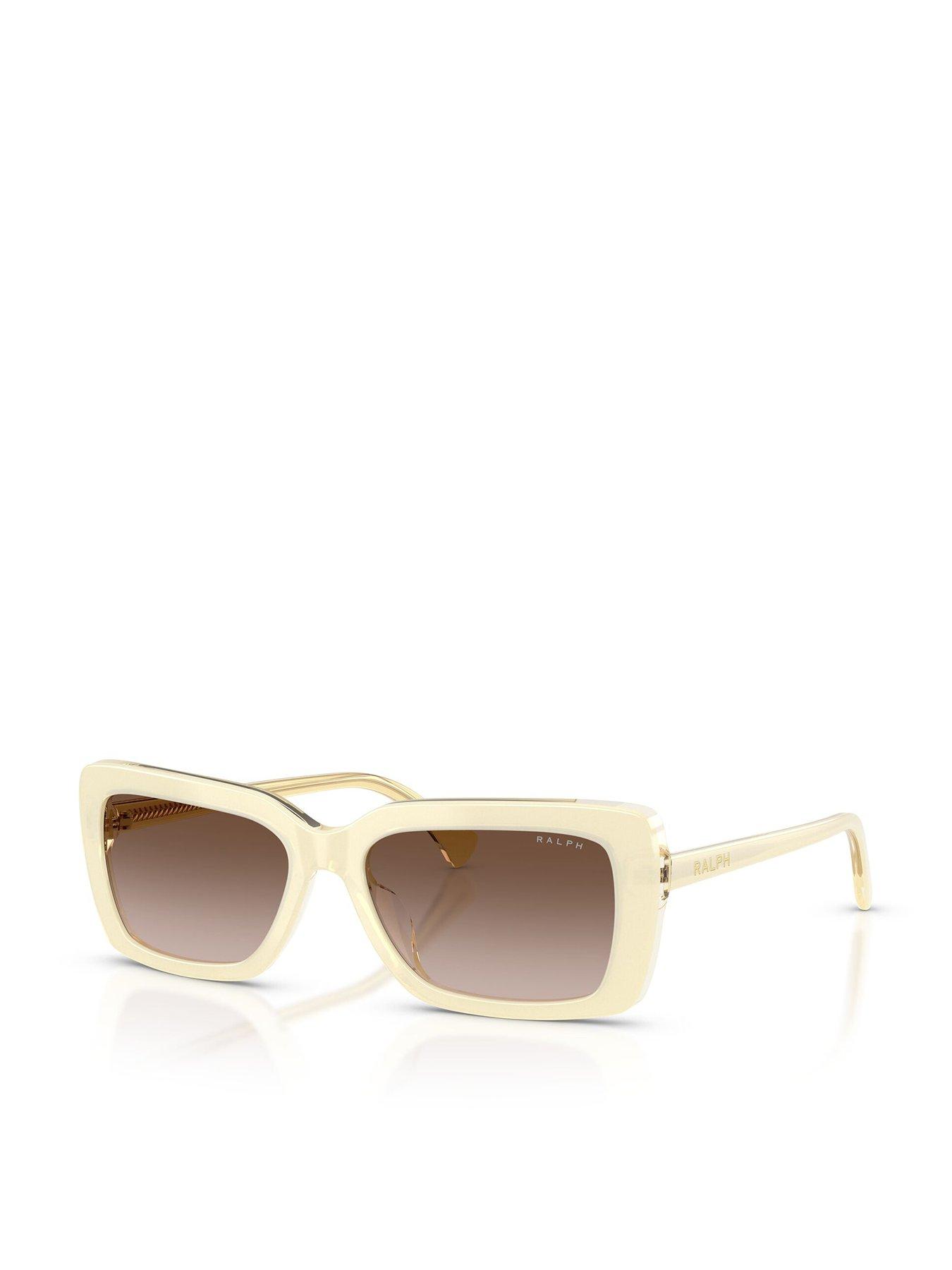 Ralph 0Ra5342U Rectangle Sunglasses - Beige