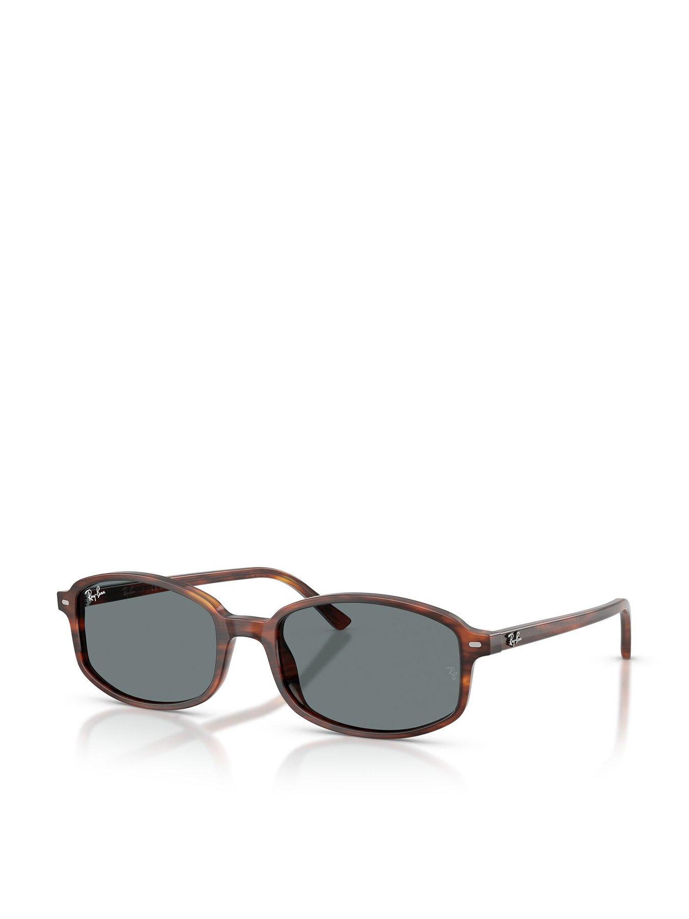 Image 1 of 5 of Ray-Ban Irregular Sunglasses- Brown Havana