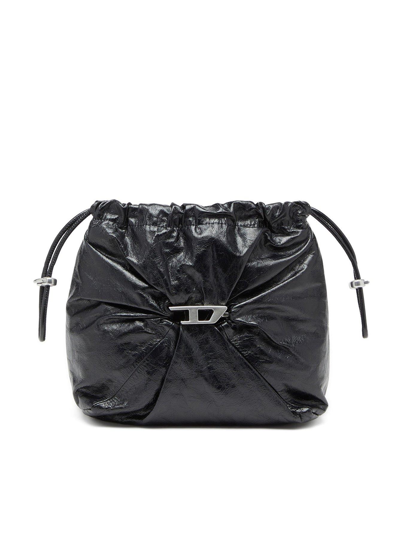 Diesel Scrunch-D Bucket Bag - Black