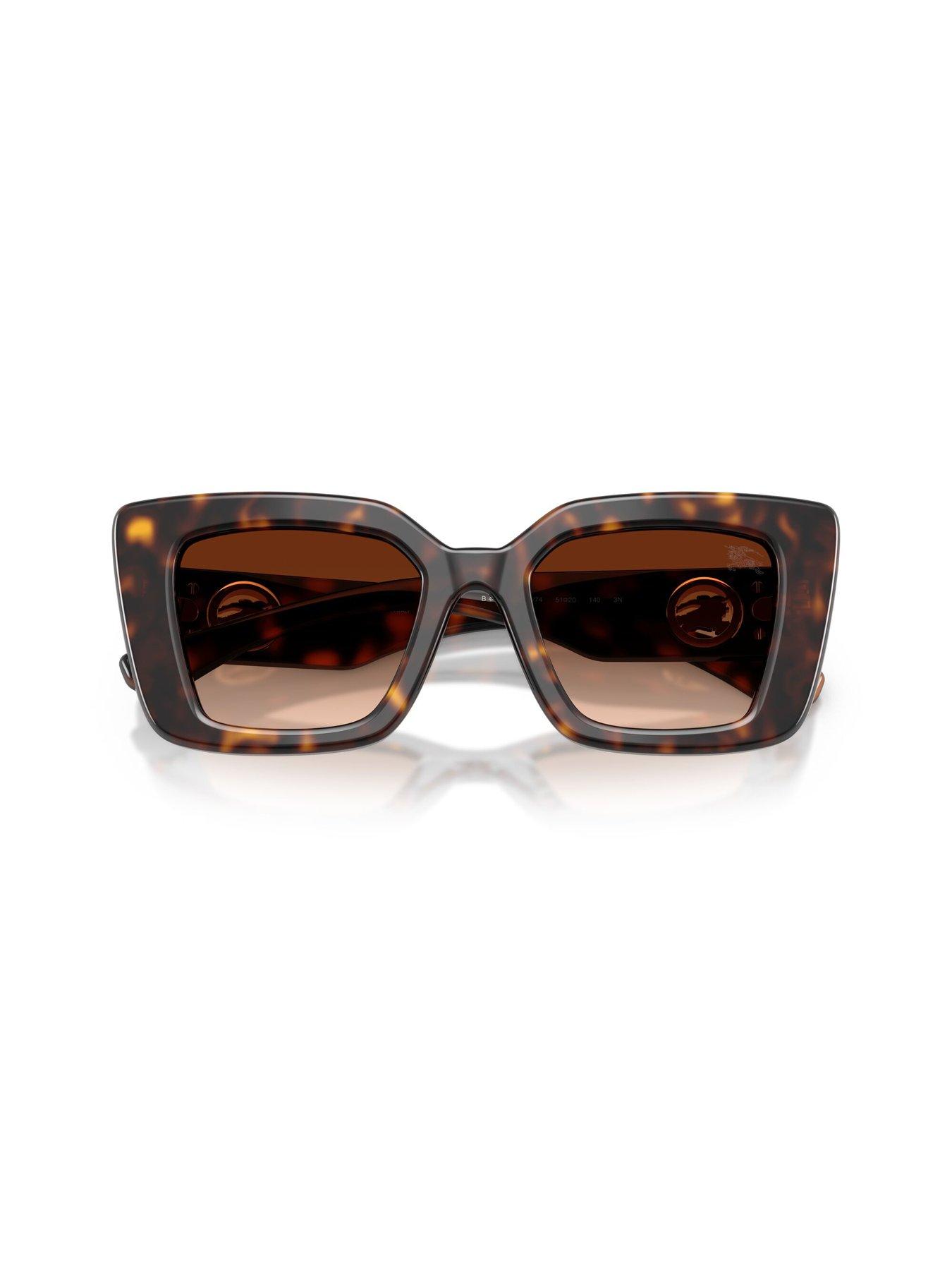Image 5 of 5 of Burberry 0Be4476 Cat Eye Sunglasses - Brown