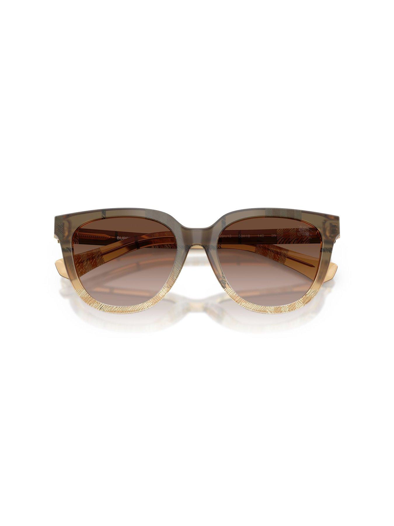Image 5 of 5 of Burberry Phantos Sunglasses- Beige With Gradient Lens