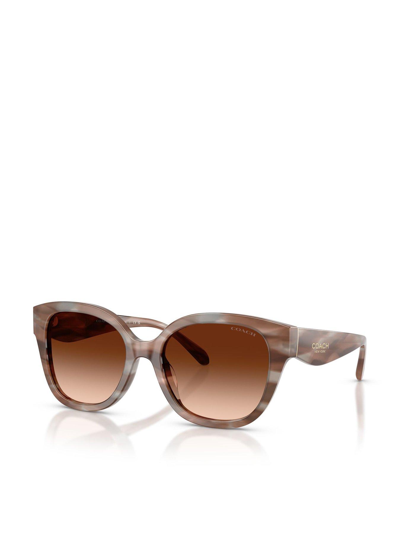 COACH 0Hc8438U Square Sunglasses - Print