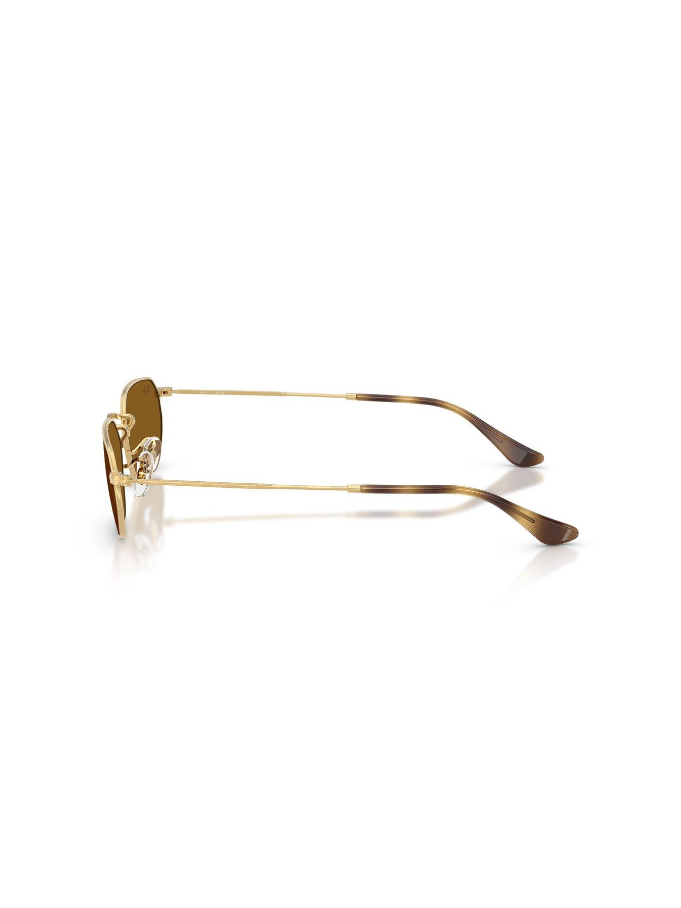 ray-ban-0rb3947-irregular-sunglasses-goldback