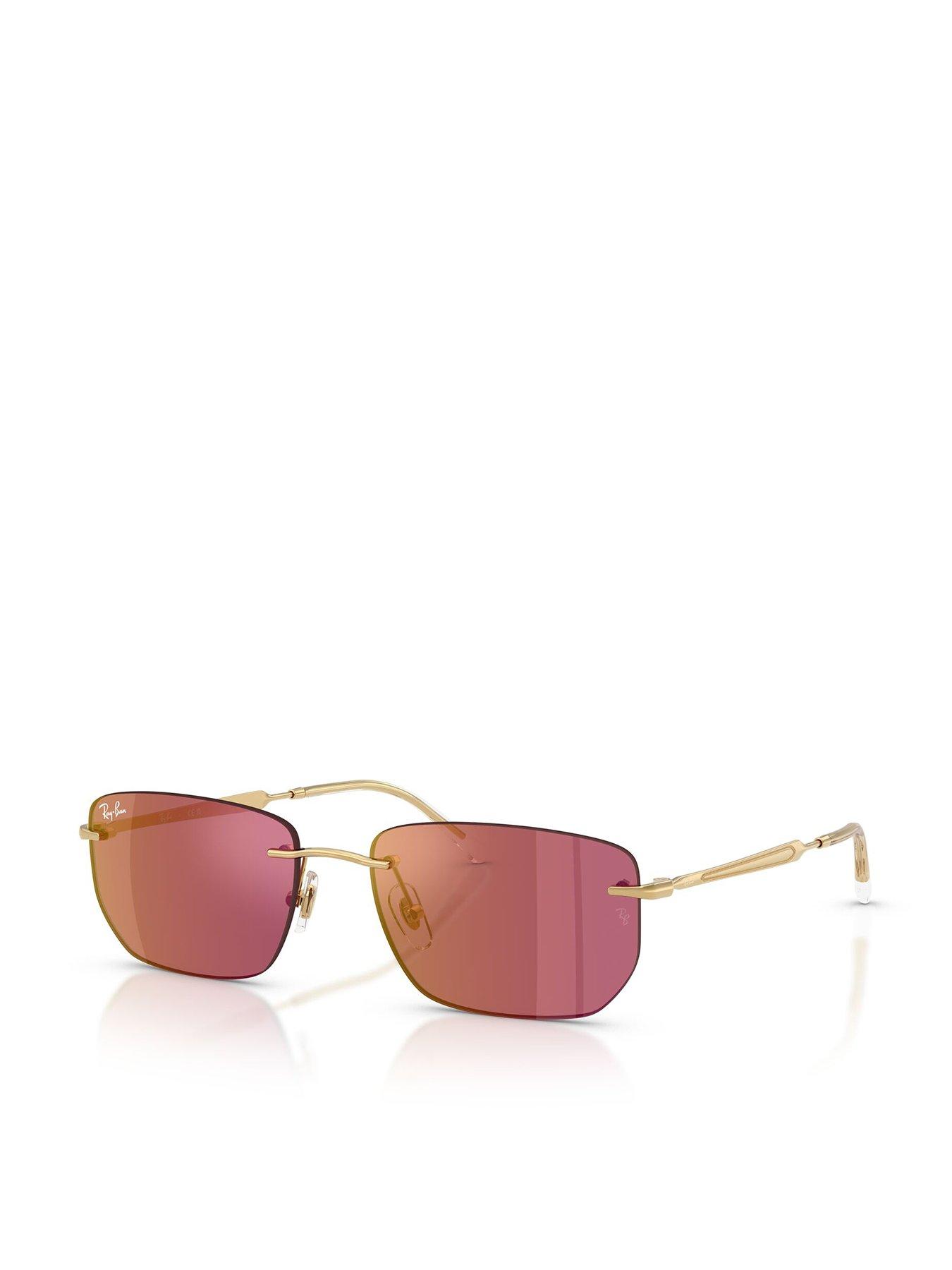 ray-ban-ray-ban-0rb3768-irregular-sunglasses-dark-violet-mirror-red