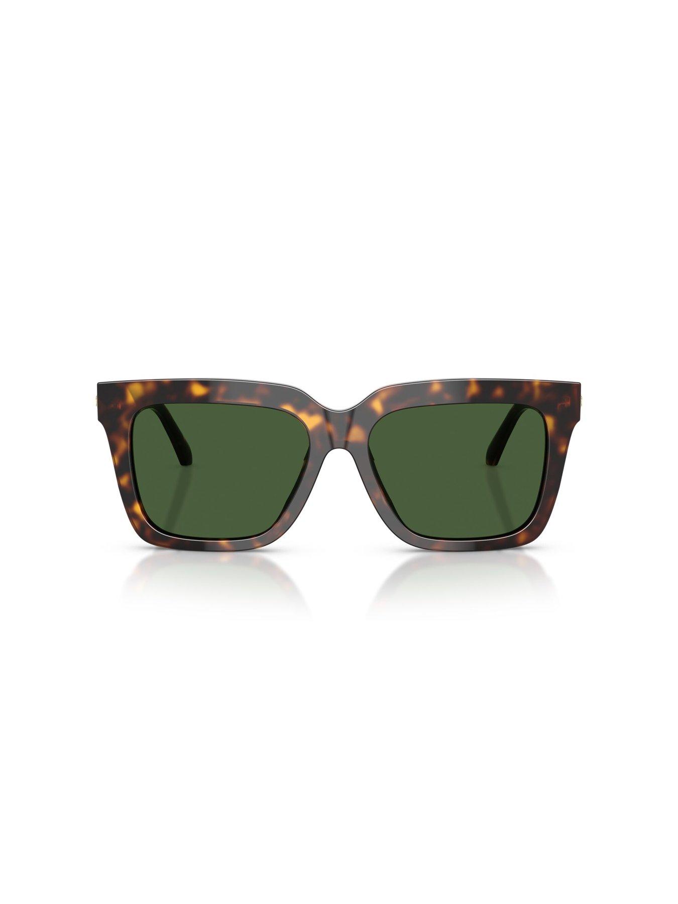 Image 3 of 5 of VERSACE Sqaure Sunglasses- Brown