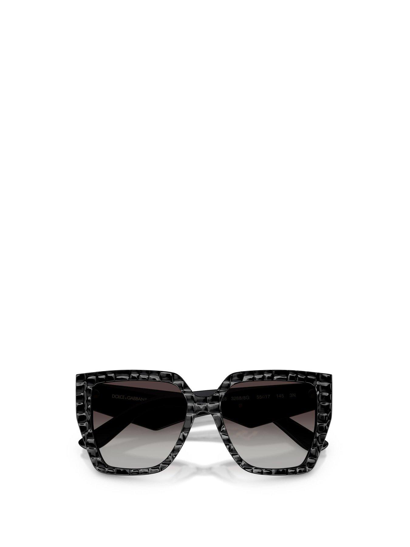 Image 5 of 5 of Dolce & Gabbana 0DG4438 Square Sunglasses - Black