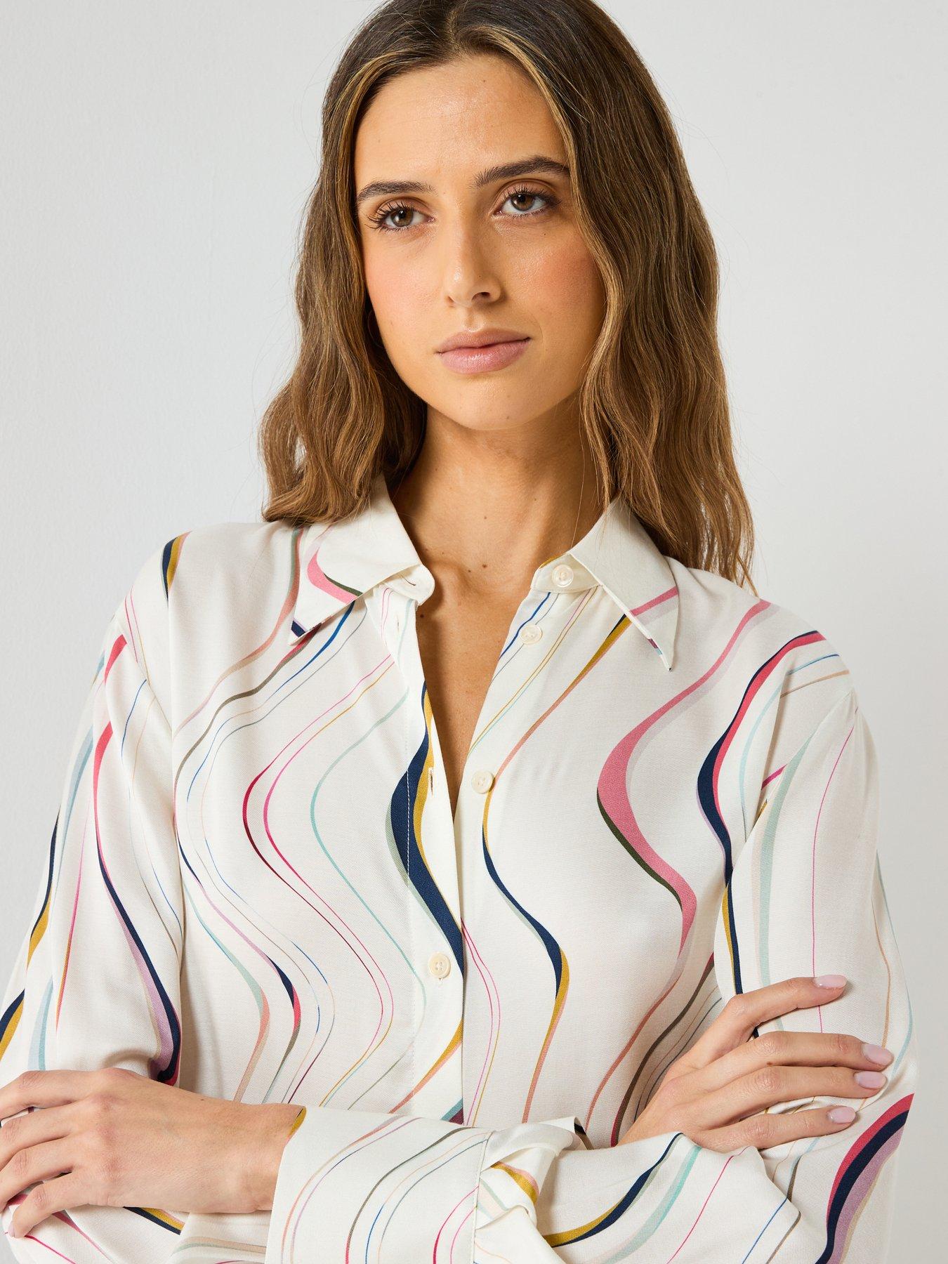 ps-paul-smith-womens-swirl-shirt-whiteoutfit