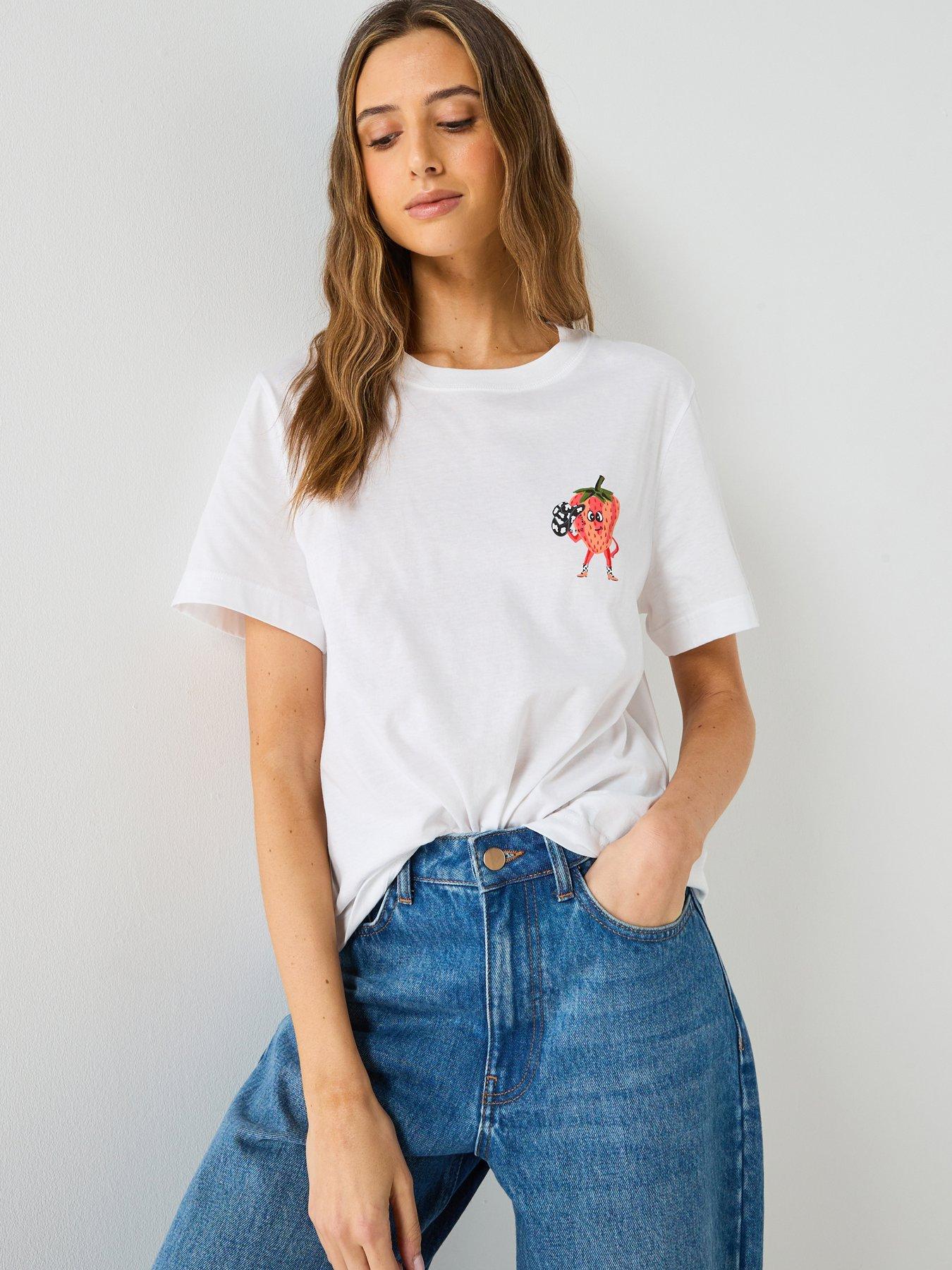 ps-paul-smith-womens-strawberry-t-shirt-white