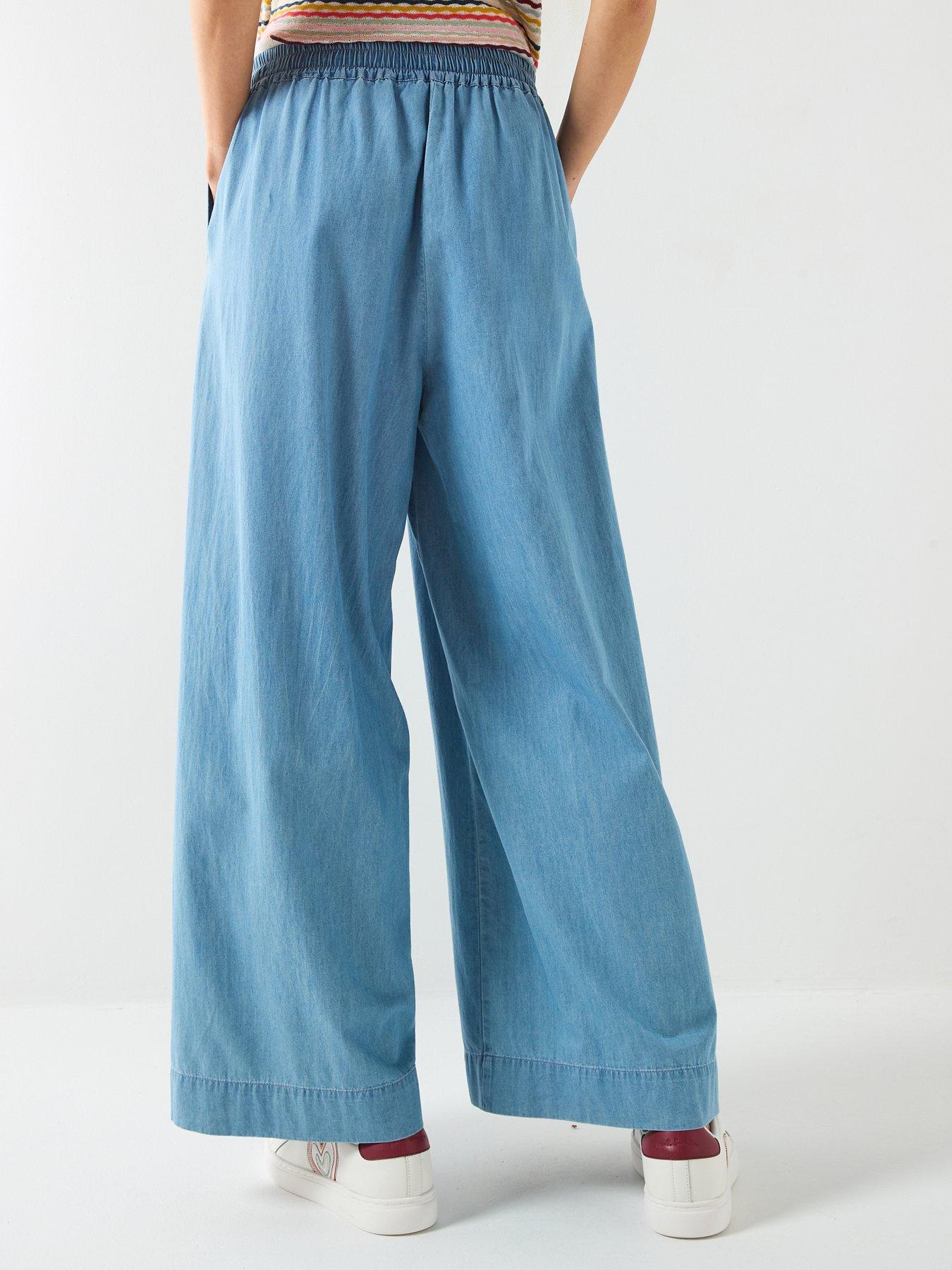 ps-paul-smith-womens-wide-leg-trousers-bluestillFront