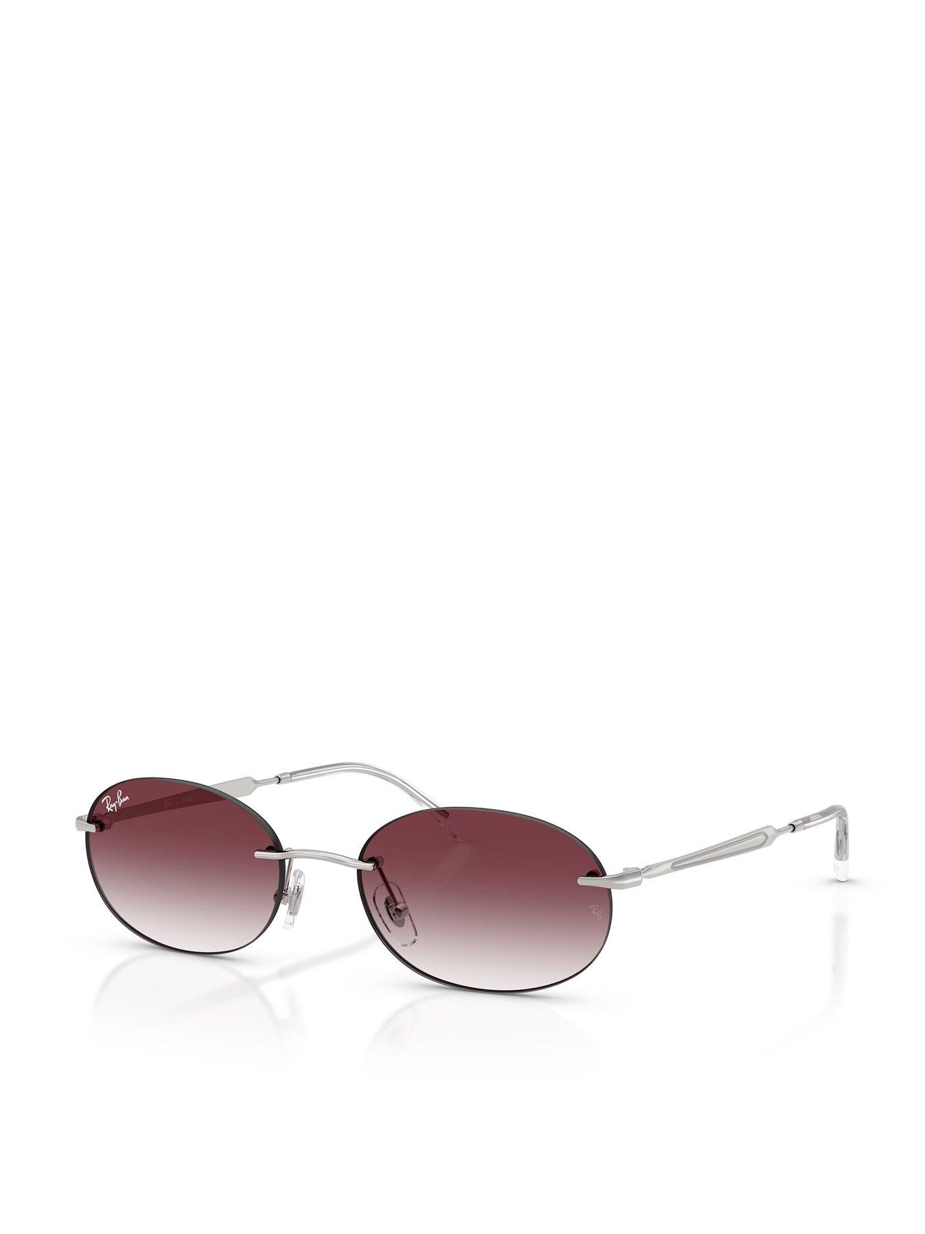 ray-ban-0rb3767-oval-sunglasses-silverfront
