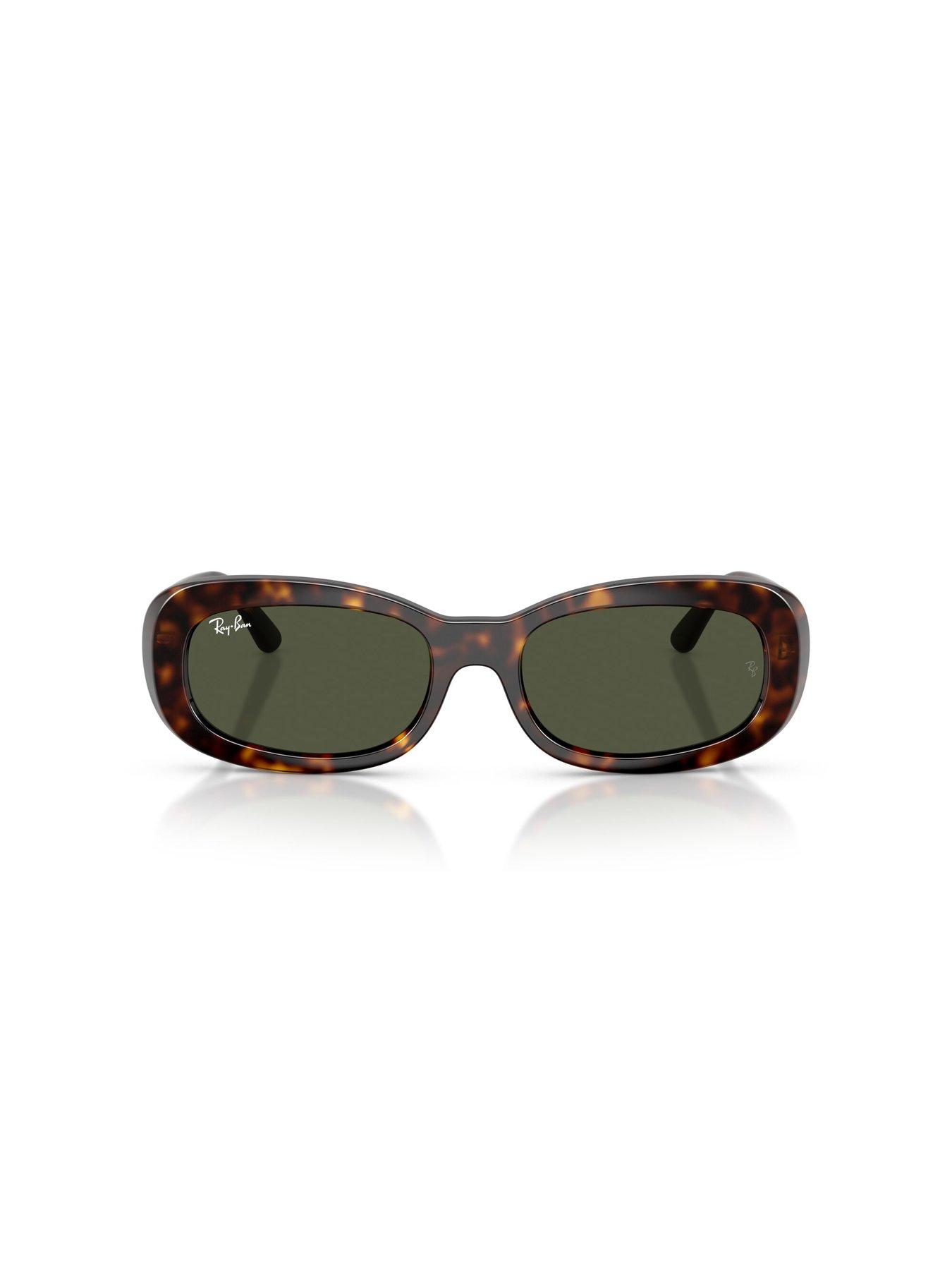 Image 3 of 5 of Ray-Ban Oval Sunglasses- Brown Havana