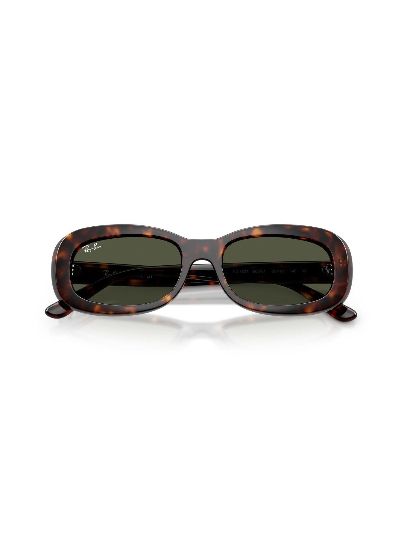 Image 5 of 5 of Ray-Ban Oval Sunglasses- Brown Havana