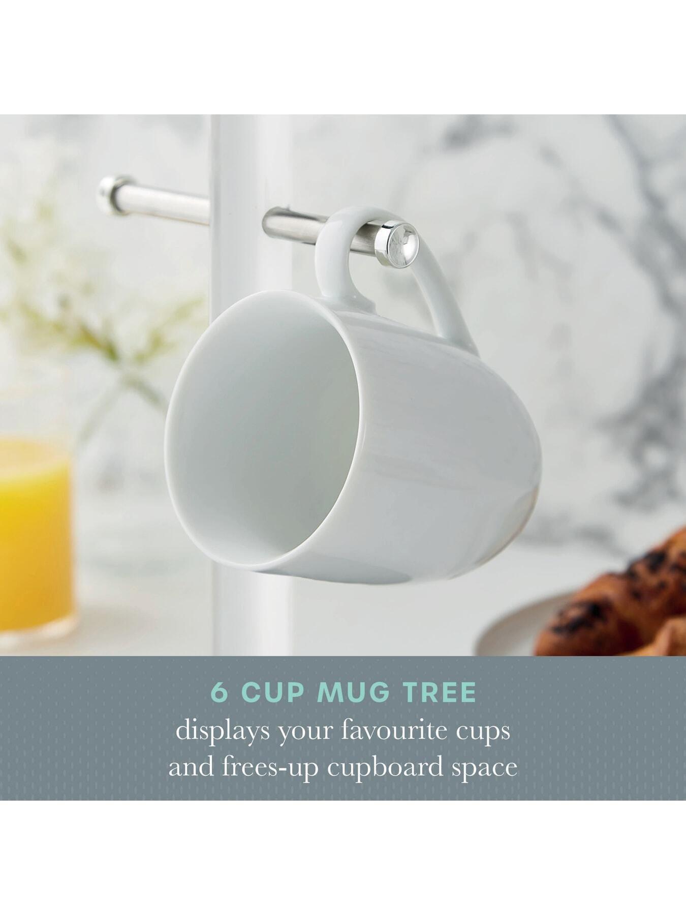 Image 3 of 6 of Swan Swan Towel Pole And Mug Tree Set